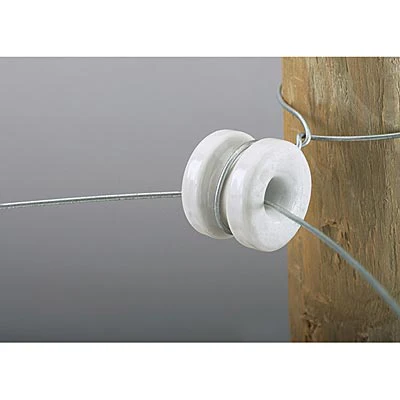 Heavy Duty Porcelain Corner Insulator, 10 ct - Healthber