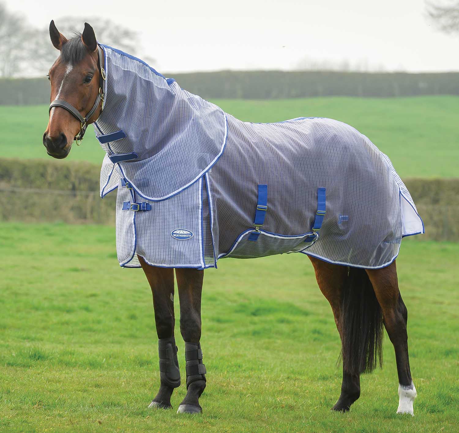 WeatherBeeta ComFITec RipShield Plus Detach-a-Neck Fly Sheet - Healthber