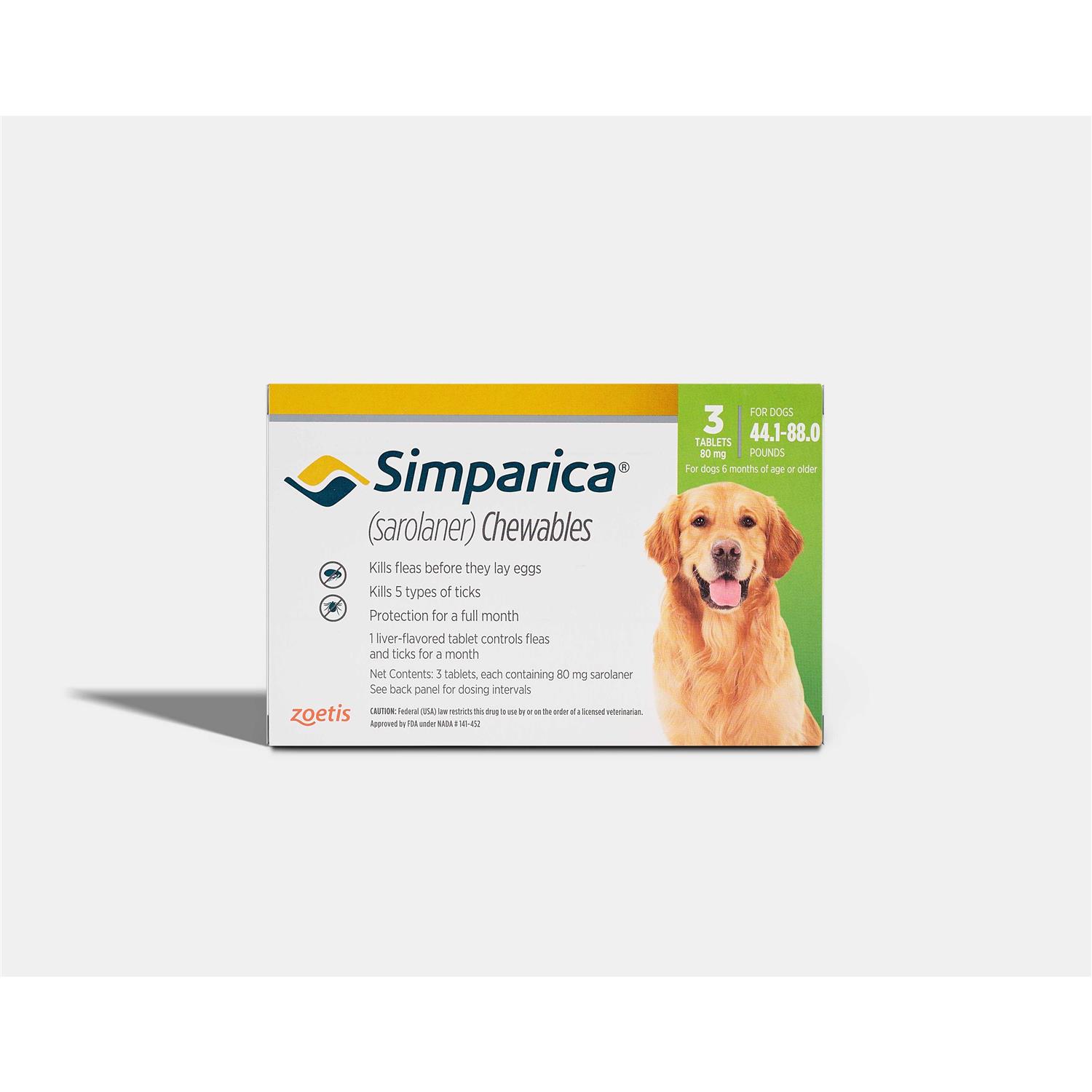 Simparica Chewable Tablet for Dogs - Healthber
