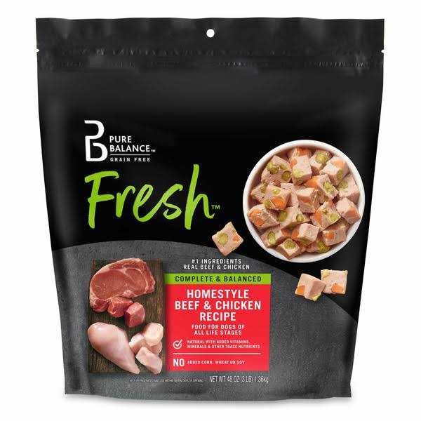 Pure Balance Fresh Grain Free Homestyle Chicken Recipe Dog Food - Healthber