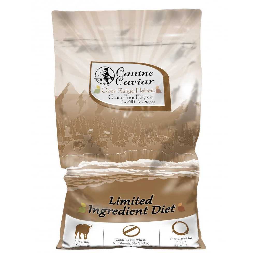 Canine Caviar Open Range Limited Ingredient Alkaline Entree All Life Stages Dry Dog Food - Healthber