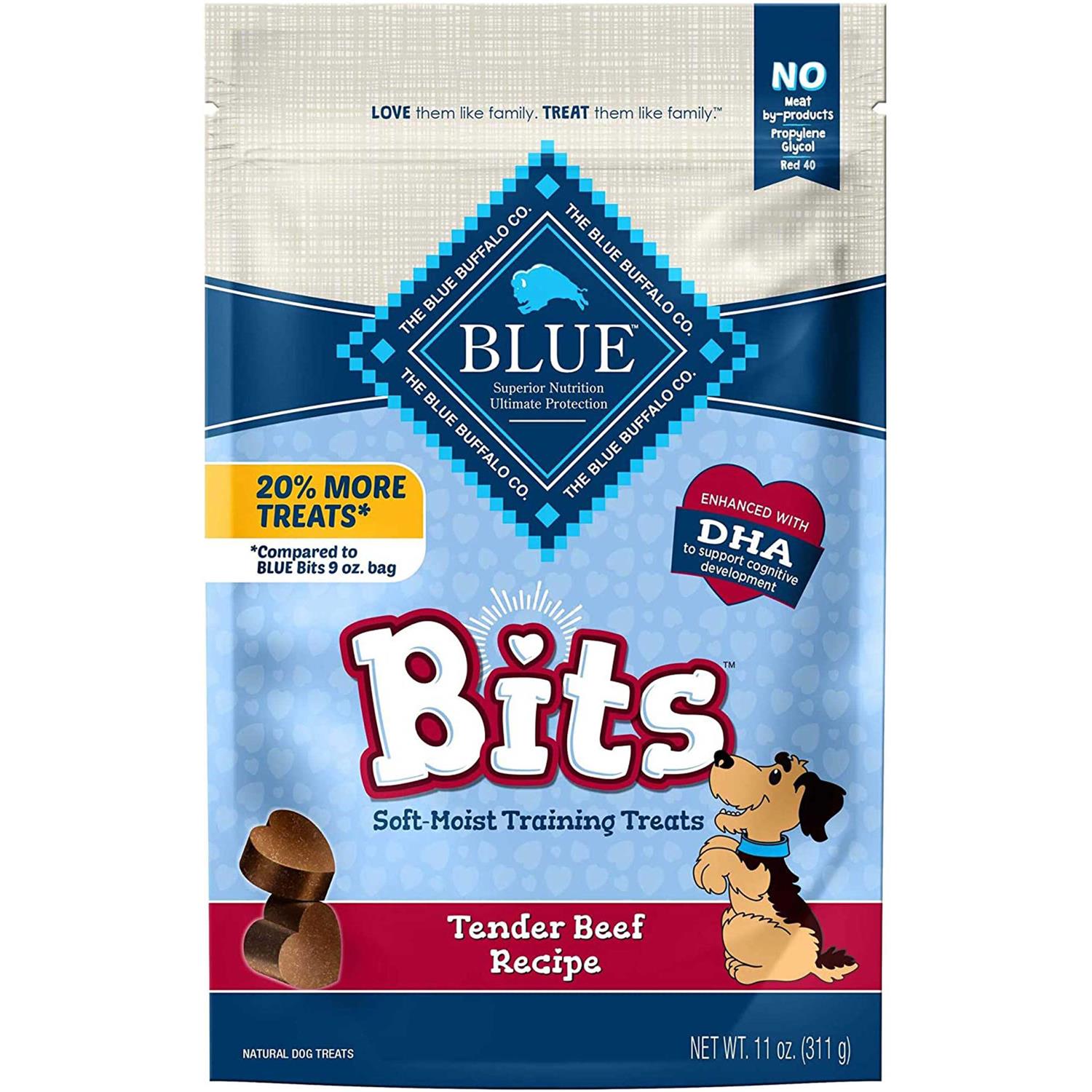 Blue Buffalo Bits Soft Moist Dog Training Treats - Healthber