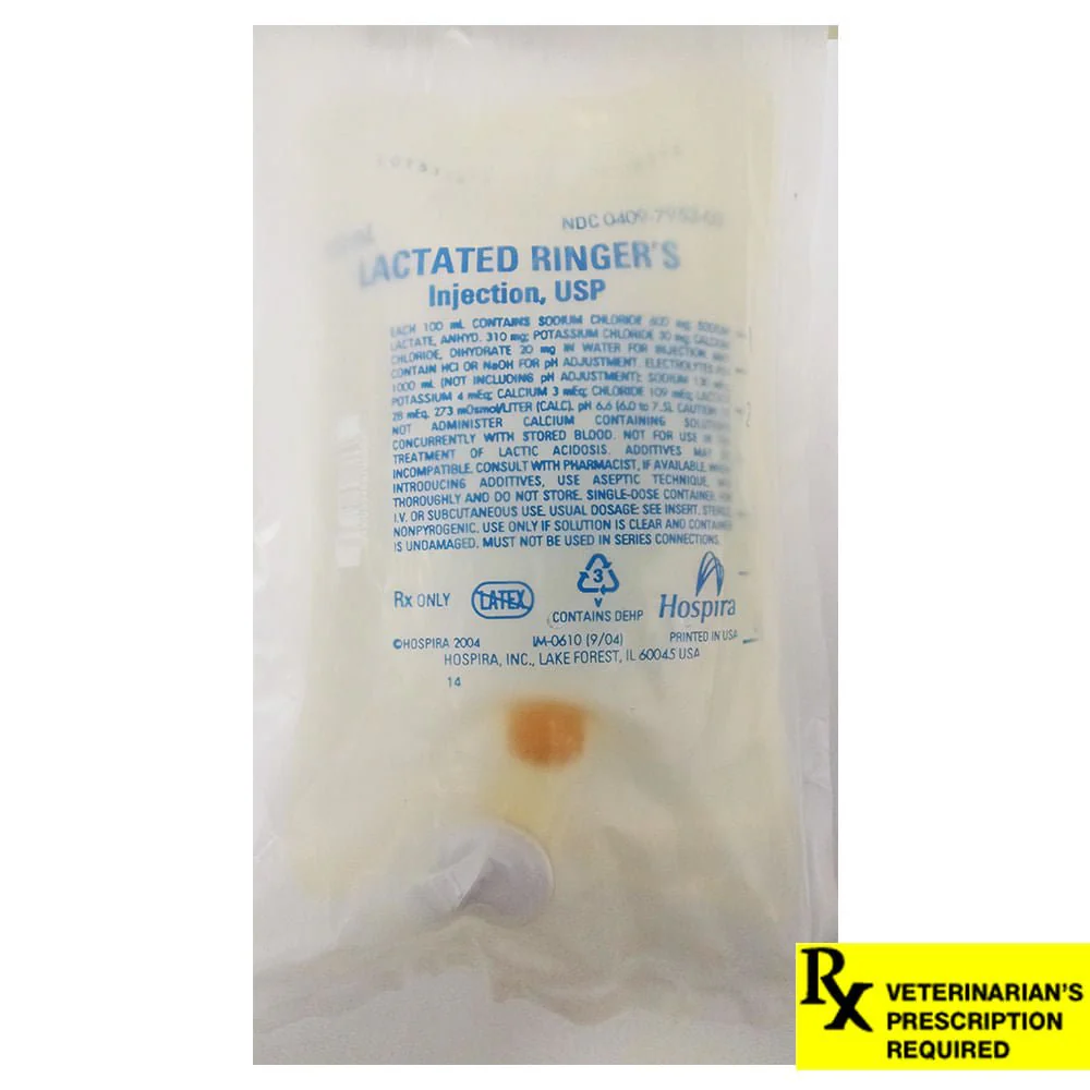 Rx Lactated Ringer's Electrolyte Injection Solution - Healthber
