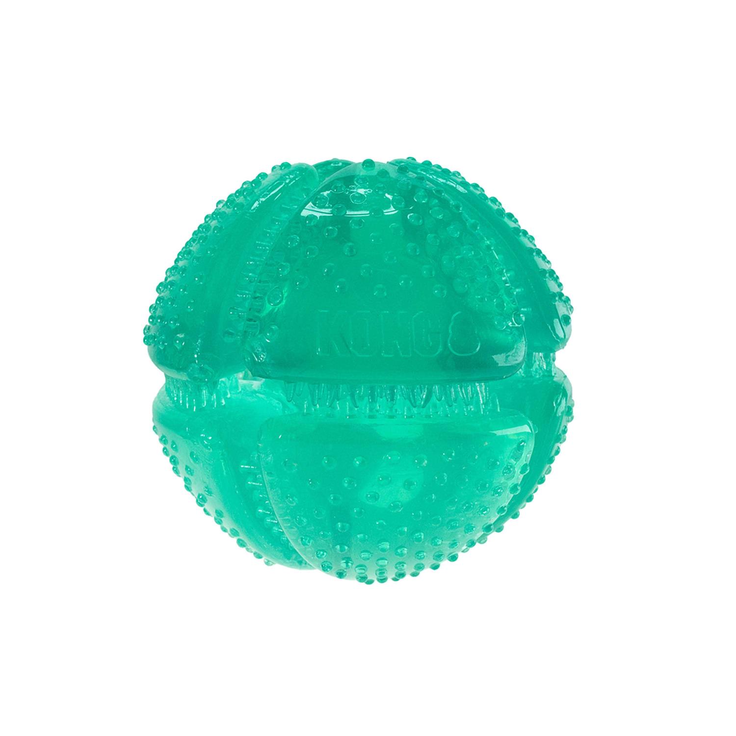 Kong Dental Squeezz Ball Dog Toy - Healthber