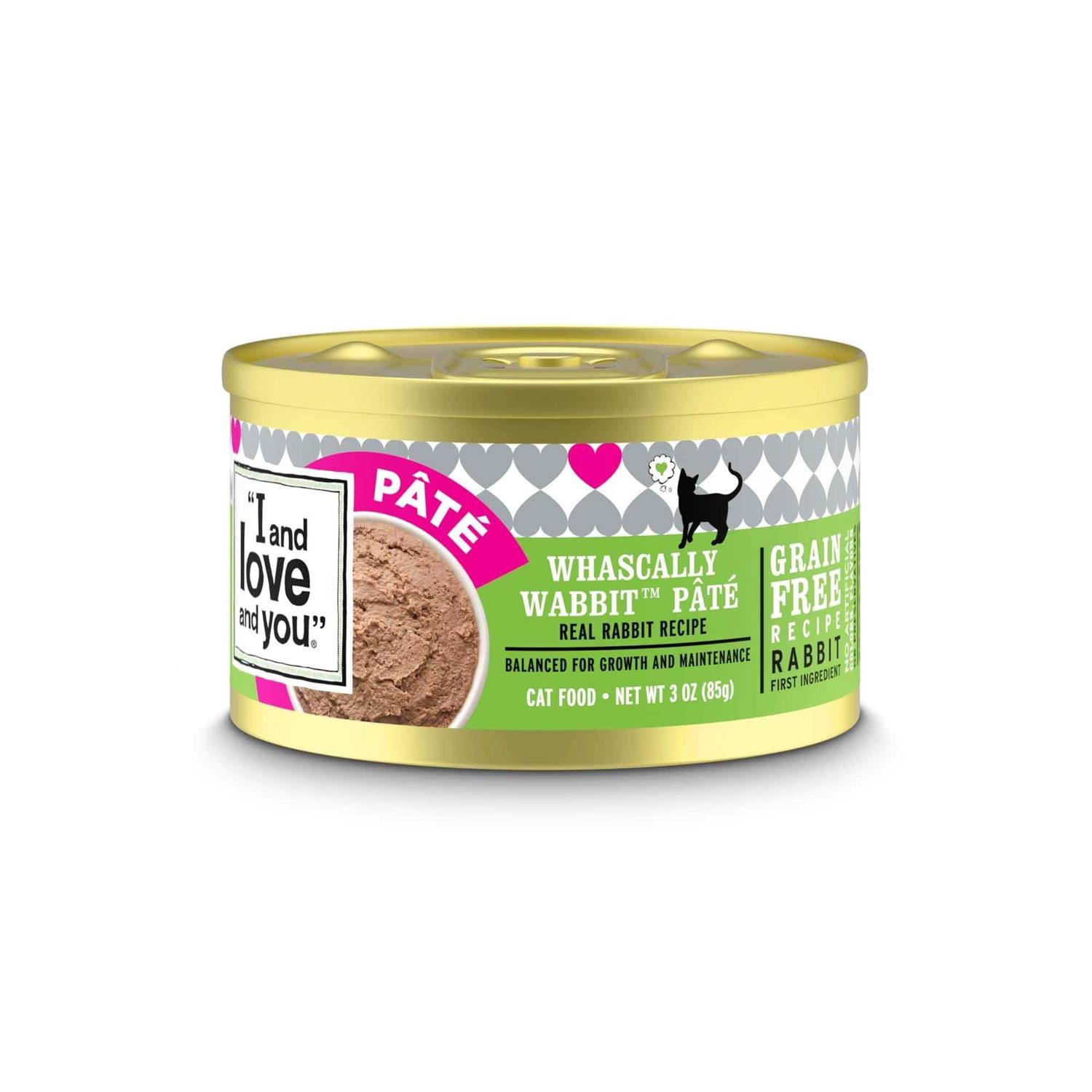 I and Love and You Grain Free Whascally Rabbit Recipe Canned Cat Food - Healthber