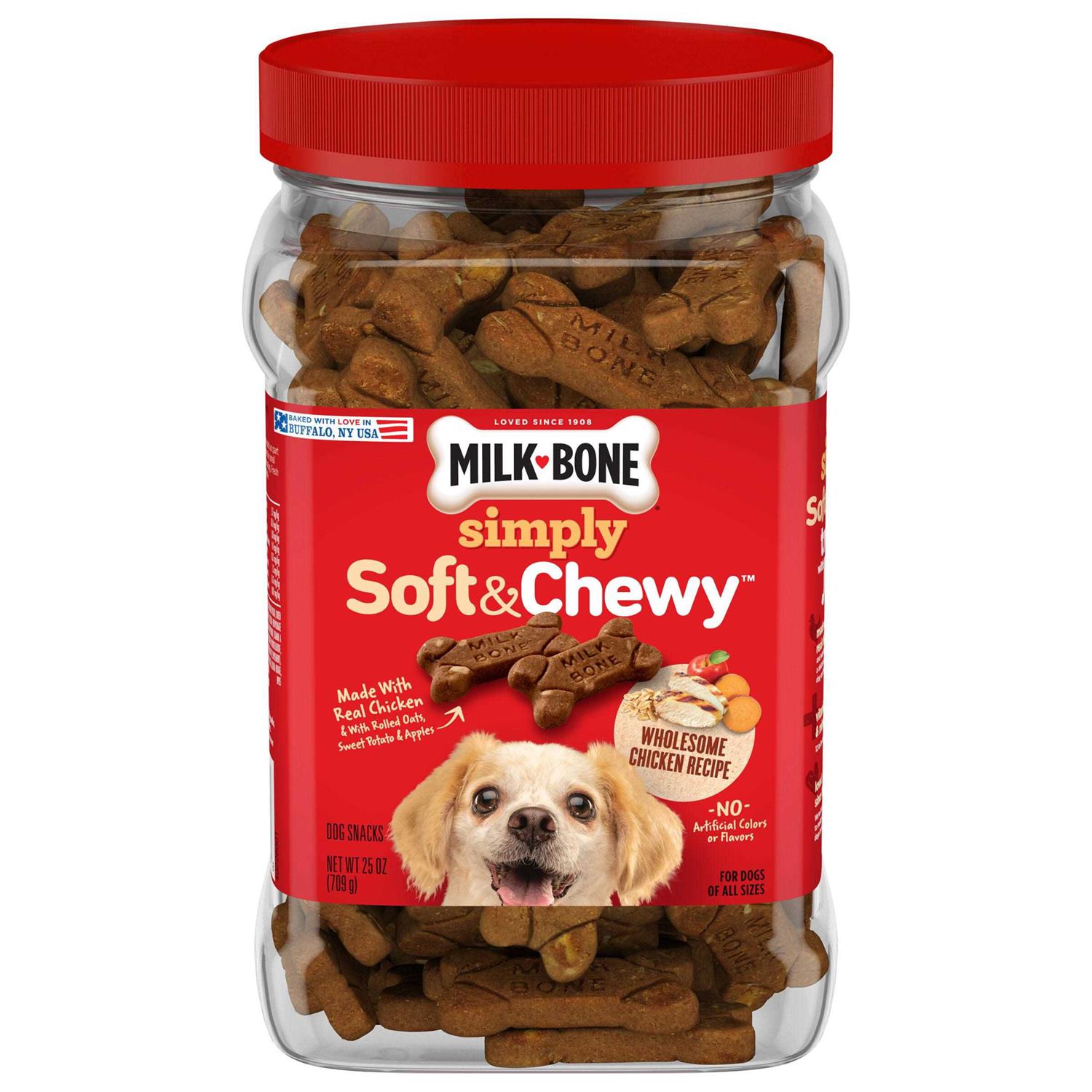 Milk-Bone Simply Soft & Chewy Dog Treats - Healthber