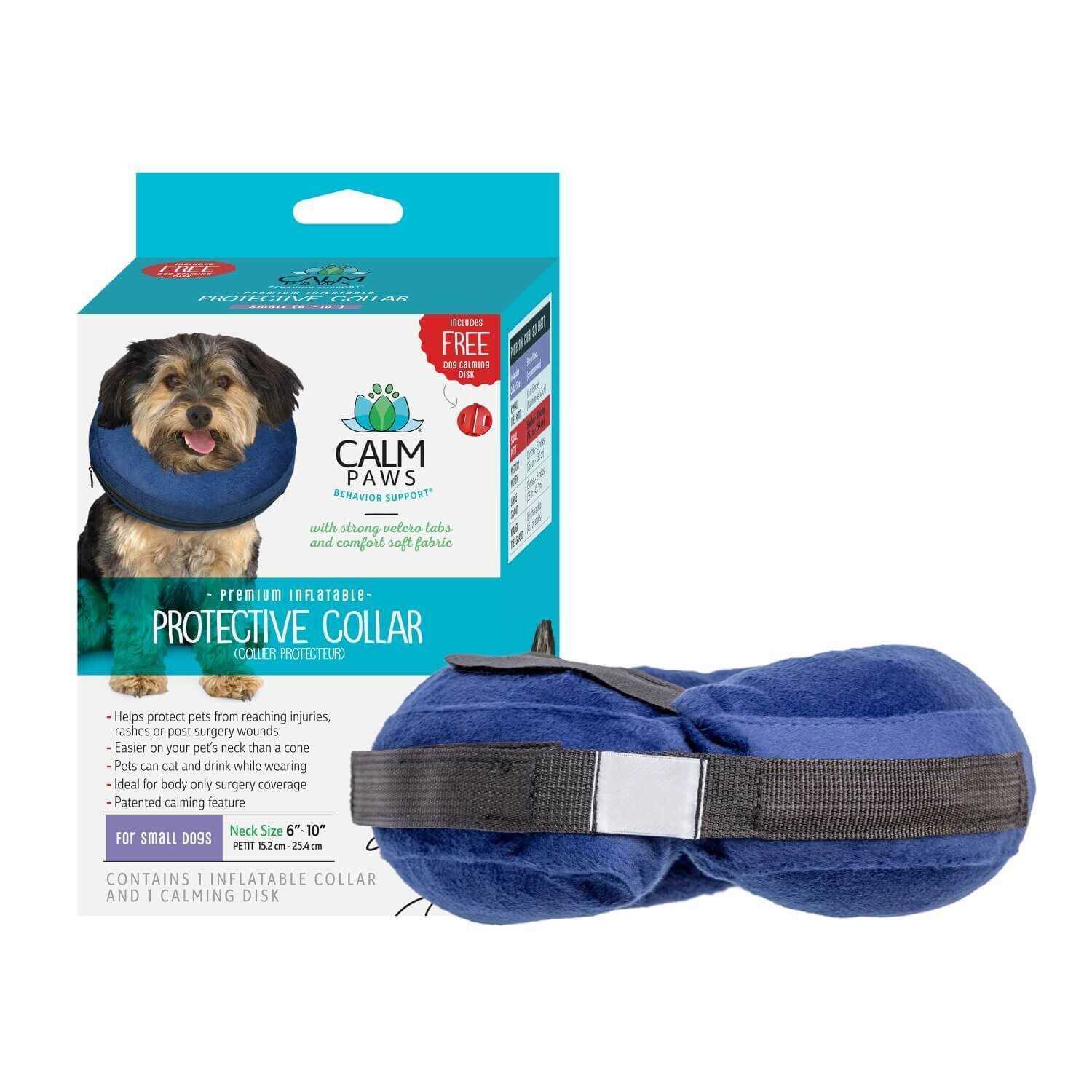 Calm Paws Inflatable Protective Collar - Healthber