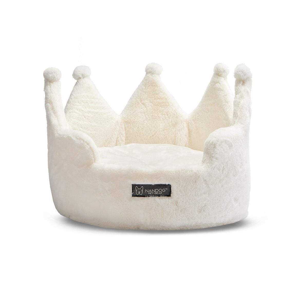 Nandog Crown Dog Cat Bed - Healthber