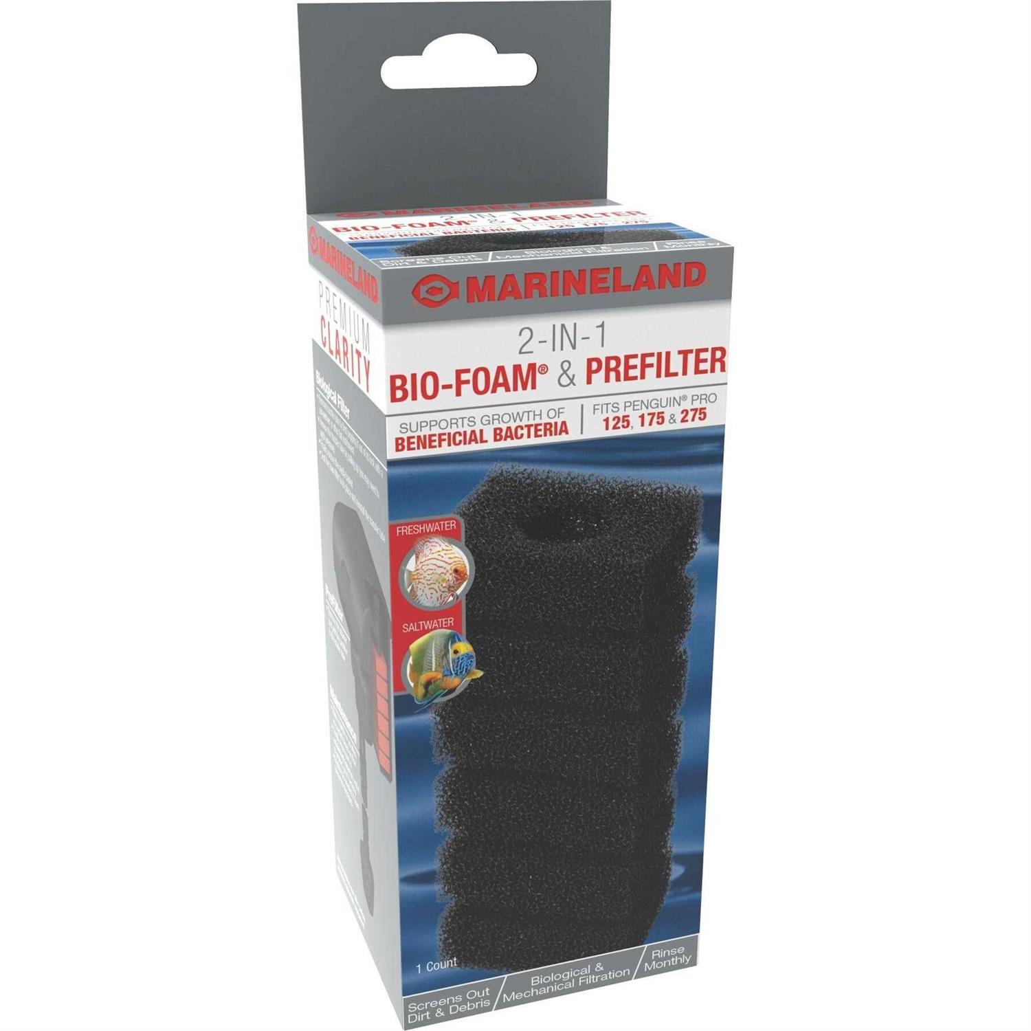 Marineland 2 in 1 Bio Foam Prefilter - Healthber