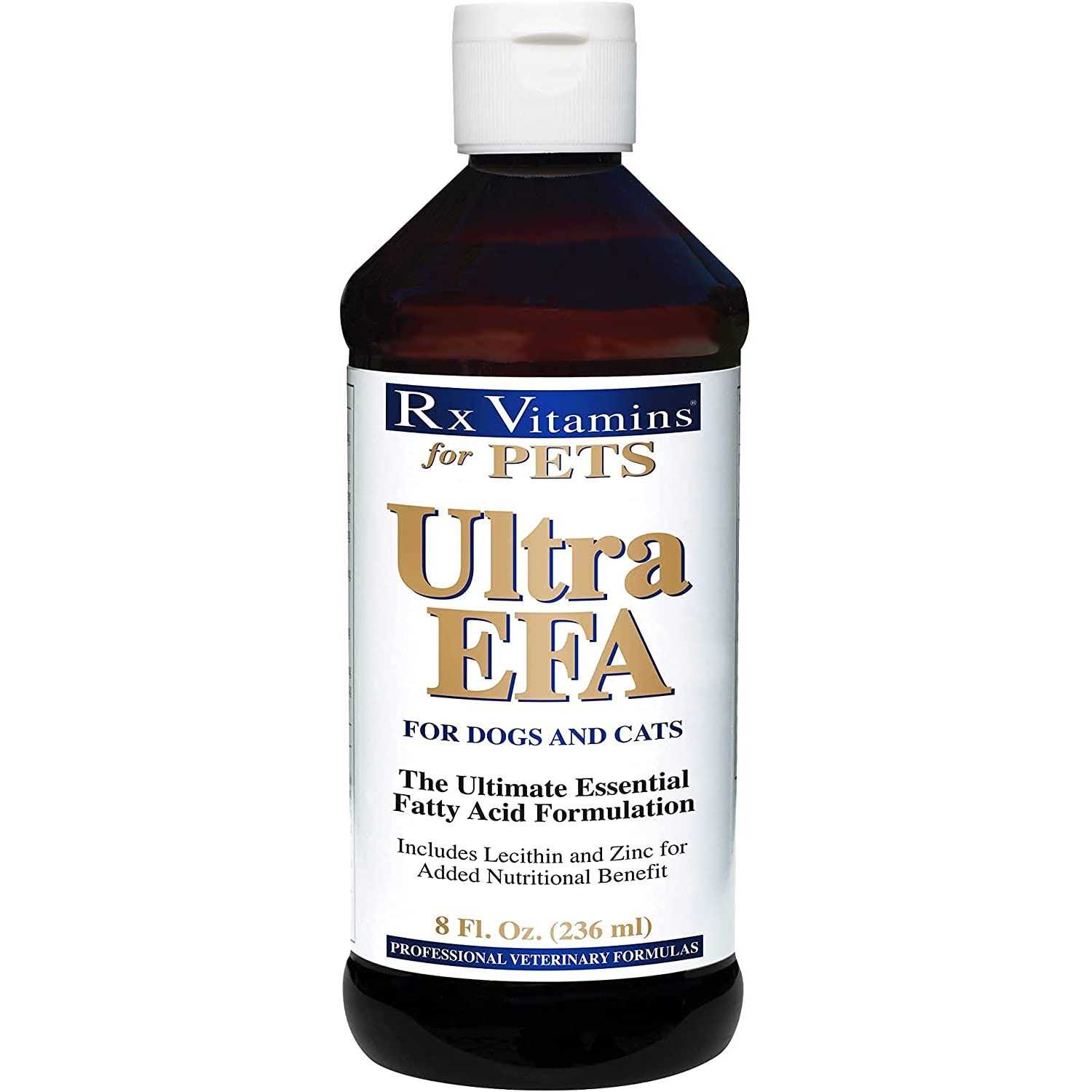 Rx Vitamins for Pets Ultra EFA for Dogs and Cats - Healthber