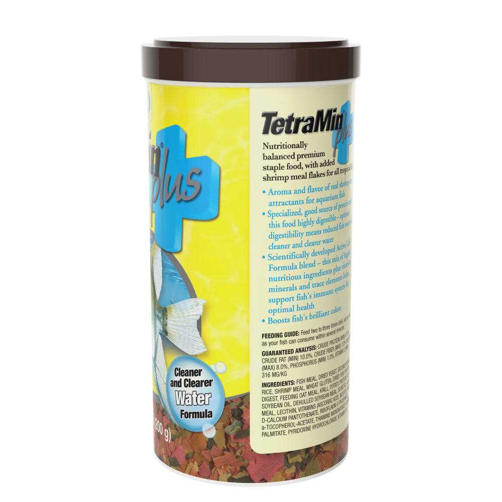 Tetra TetraMin Plus Tropical Fish Food Flakes - Healthber