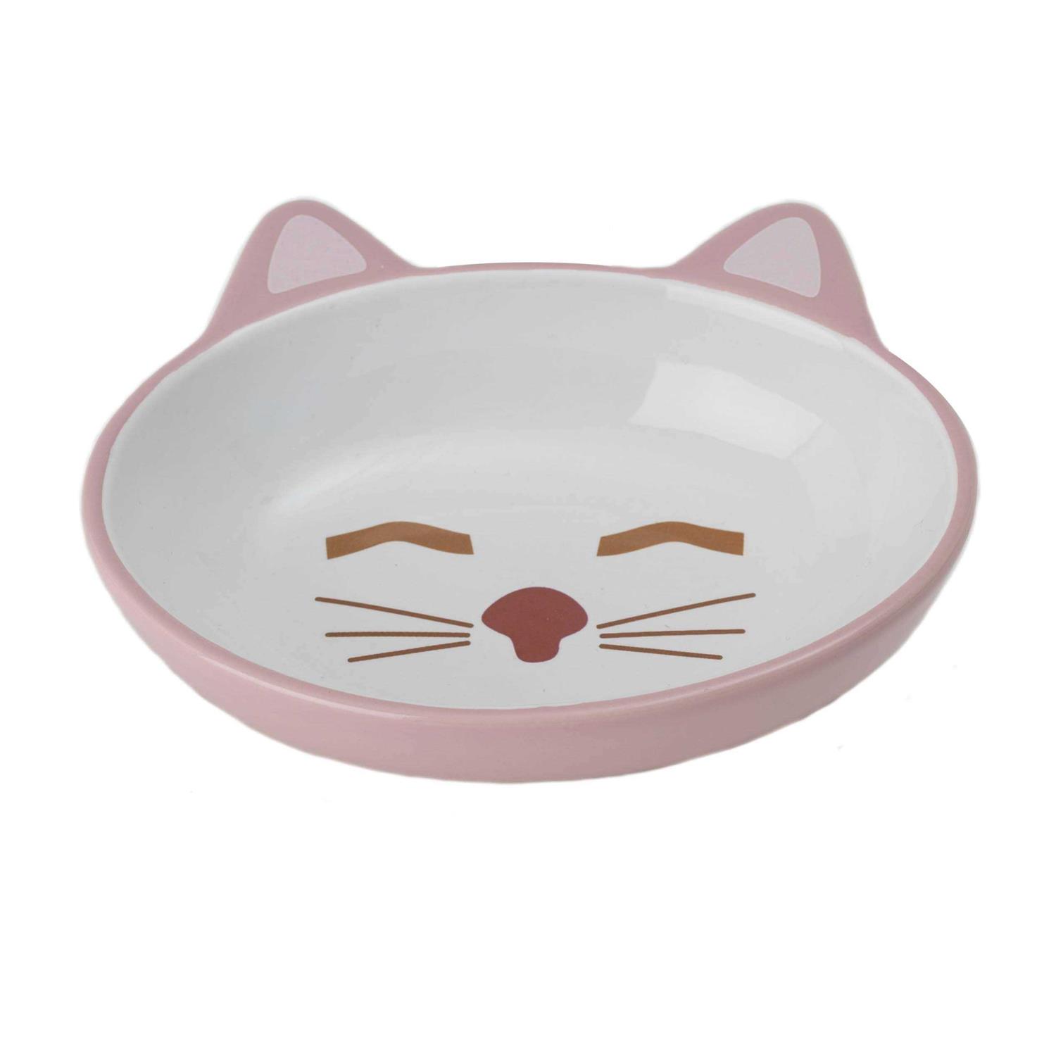 Petrageous Frisky Kitty Oval Saucer - Healthber
