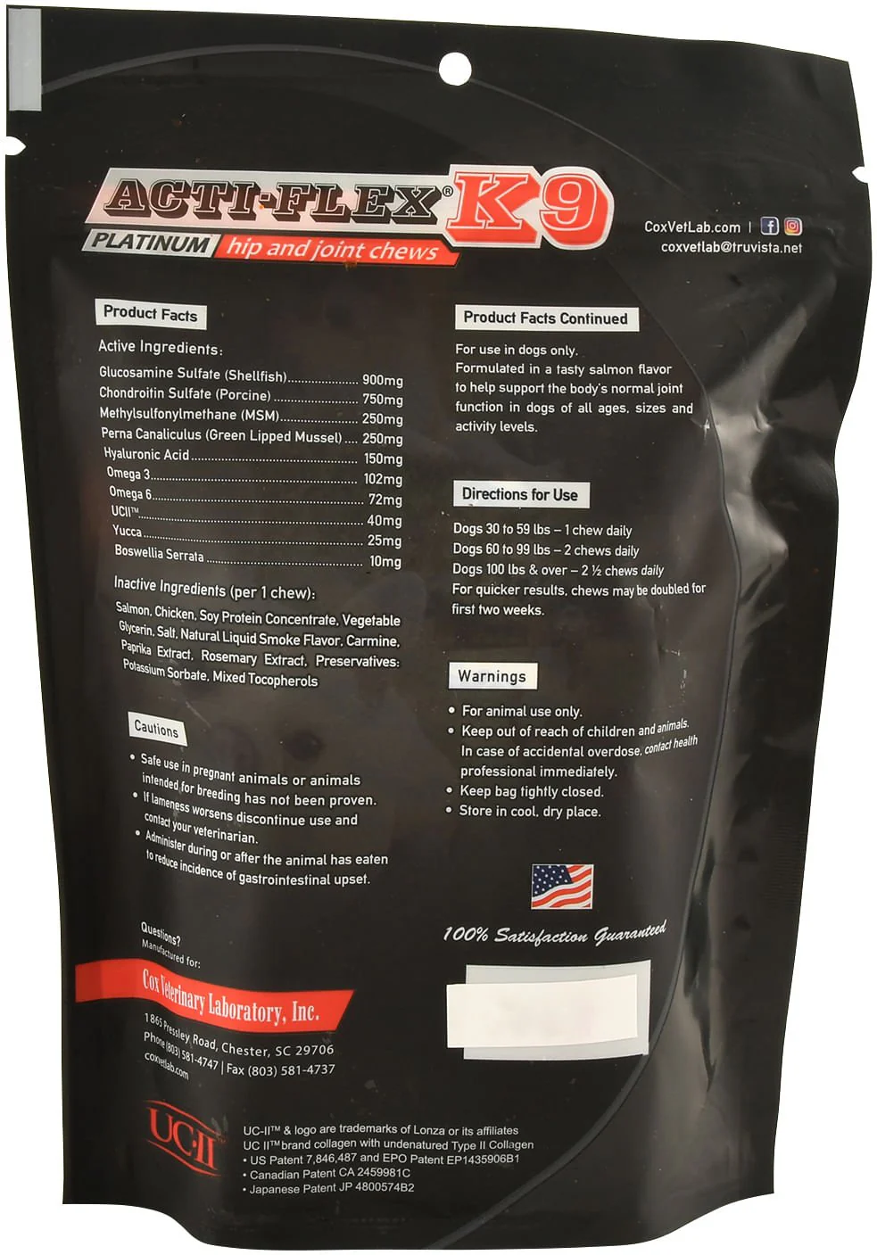 Acti-Flex K-9 Platinum Hip & Joint Chews - Healthber