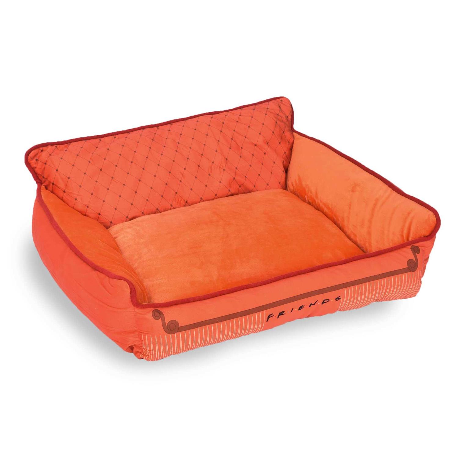 GuHuiKuFriends The TV Show Sofa Cuddler Dog Bed, 24x 19x 8 Soft and Cute Dog Bed from Elevated Dog Bed Raised Dog Bed Friends Sofa Friends - Healthber
