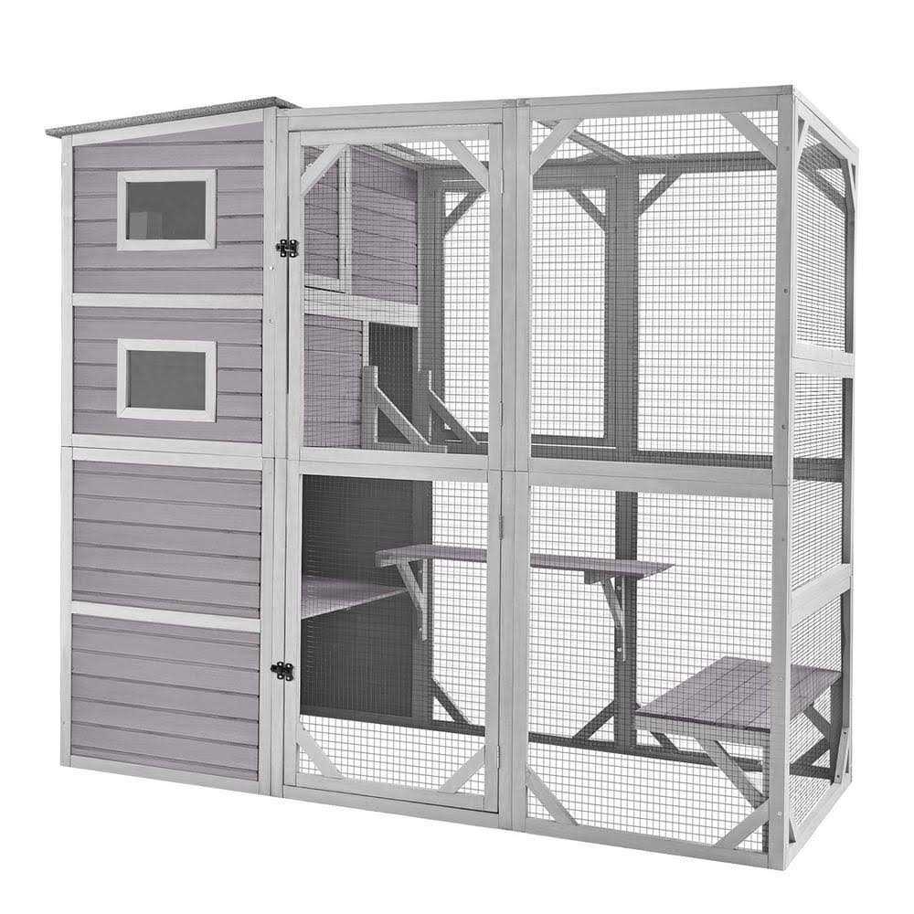 aivituvin AIR54 Outdoor Cat Enclosure - Healthber