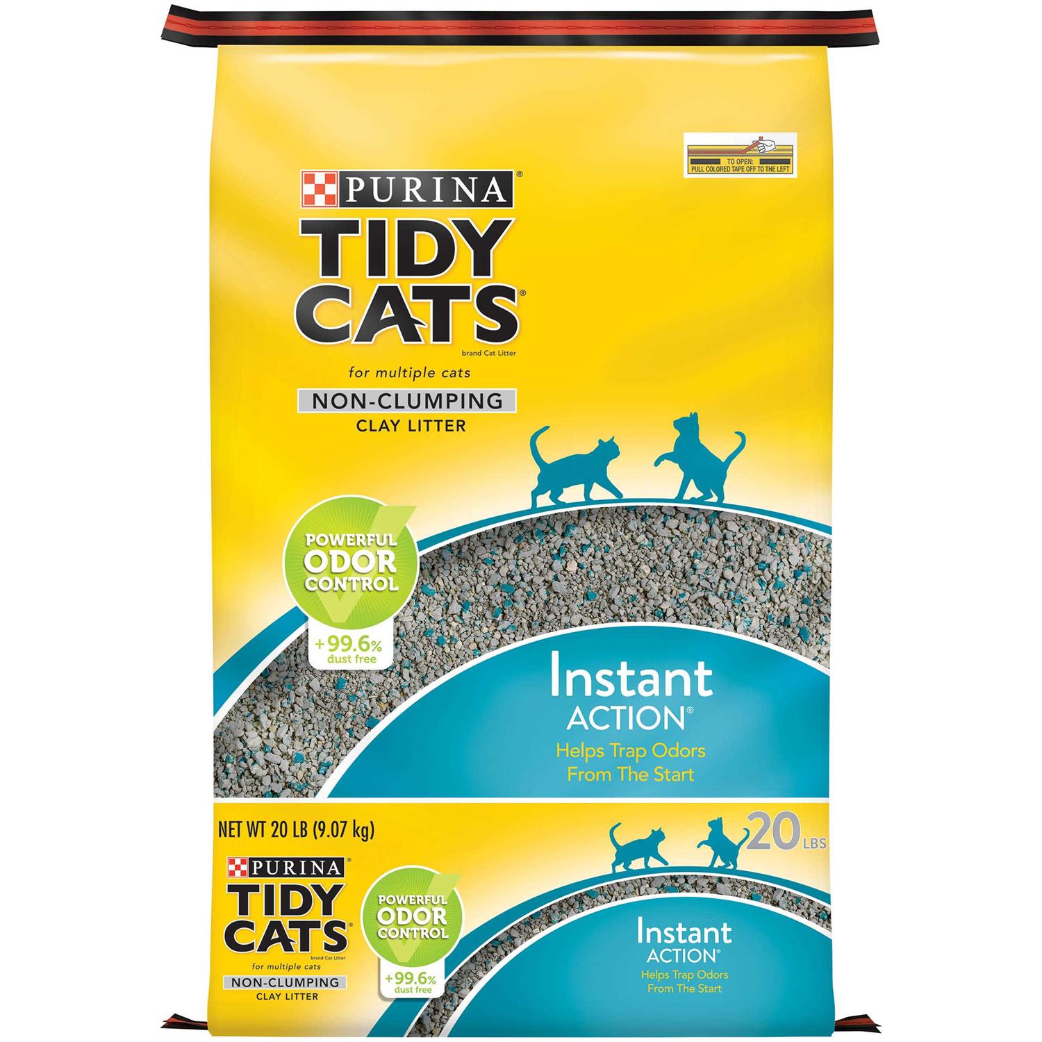 Tidy Cats Instant Action Non-Clumping Cat Litter - Healthber