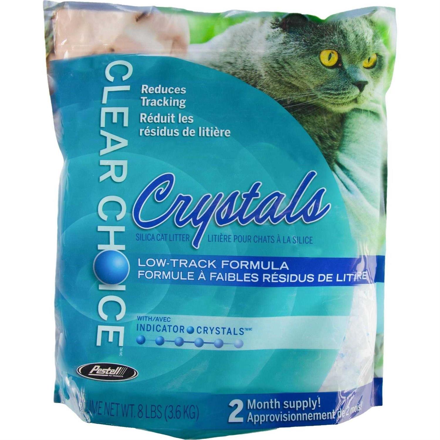 Clear Choice Silica Crystals Cat Litter - Healthber