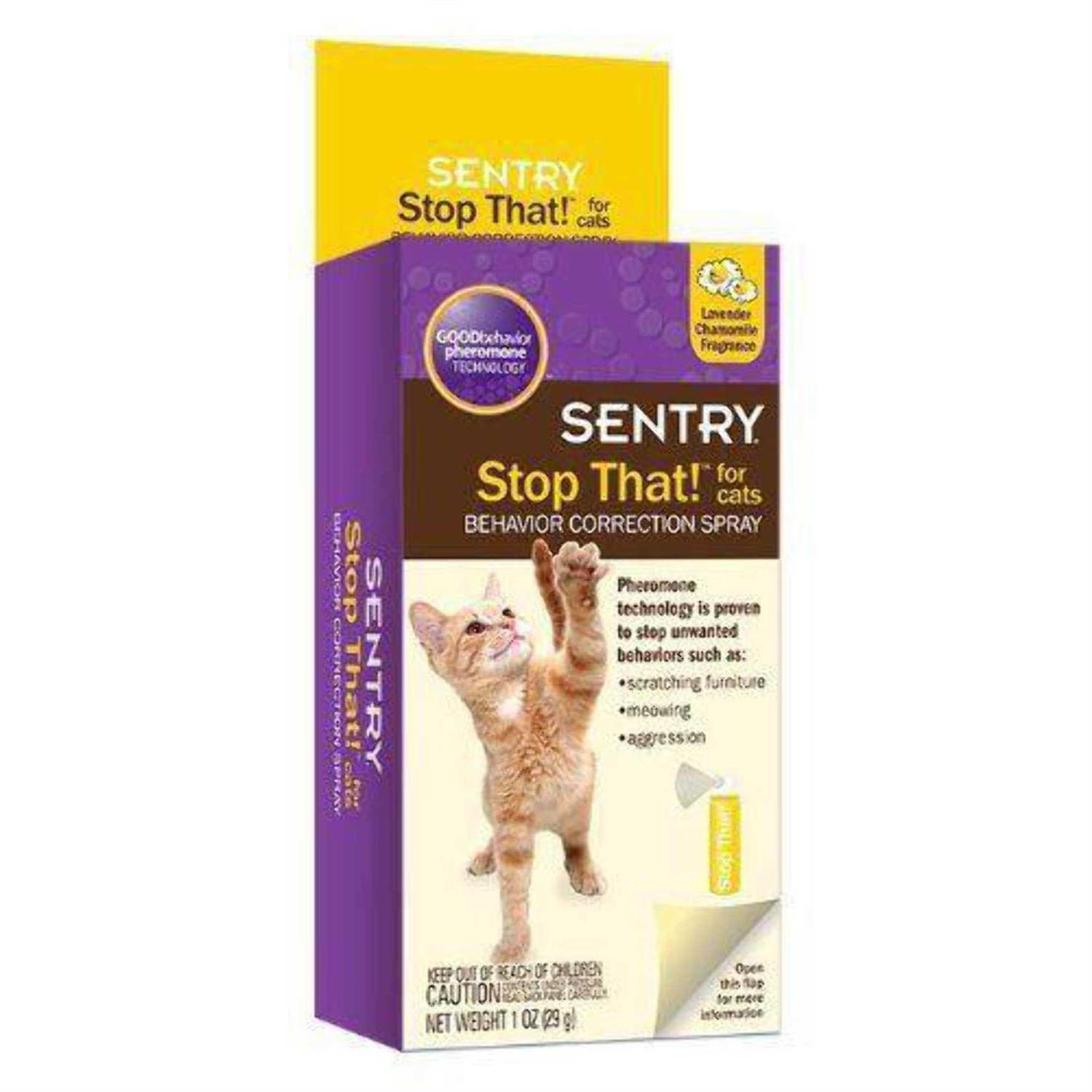 Sentry Stop That Pet Bad Behavior Spray for Cats - Healthber