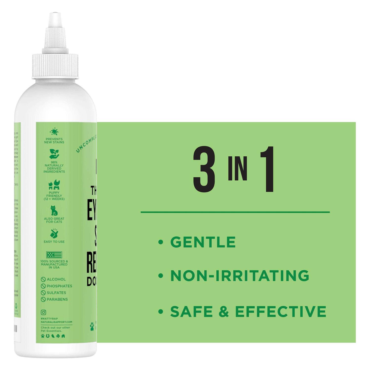 Natural Rapport The Only Eye Tear Stain Remover Dogs Need - Healthber