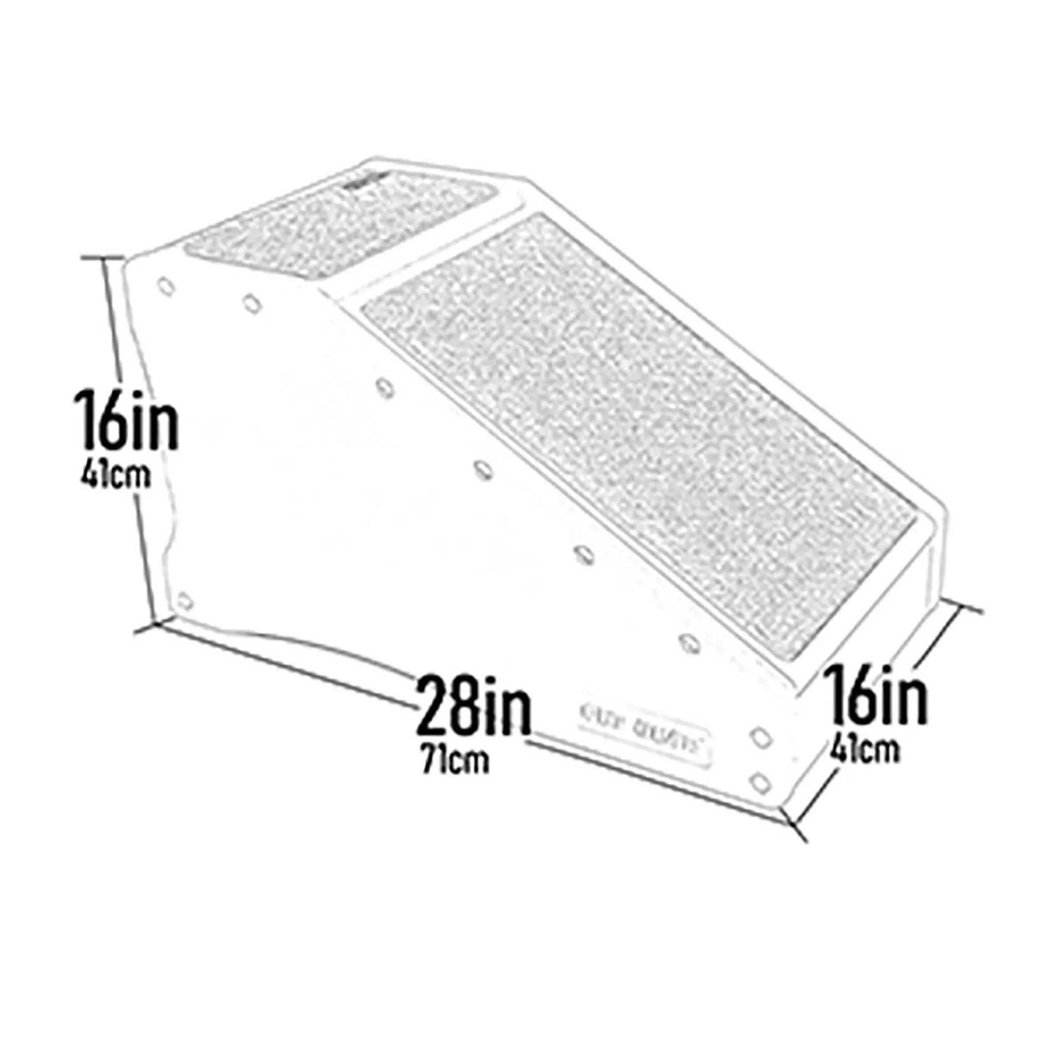 Pet Gear Step / Ramp Combination with Supertrax - Healthber