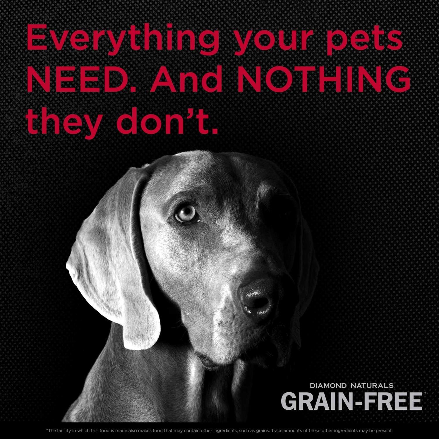 Diamond Naturals Grain Free Sweet Potato Dog Food - Healthber