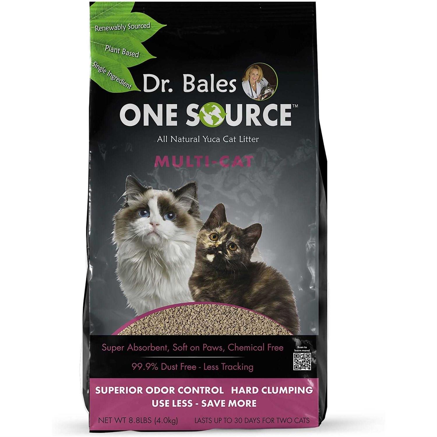 Dr. Bales One Source Clumping Cat Litter - Healthber