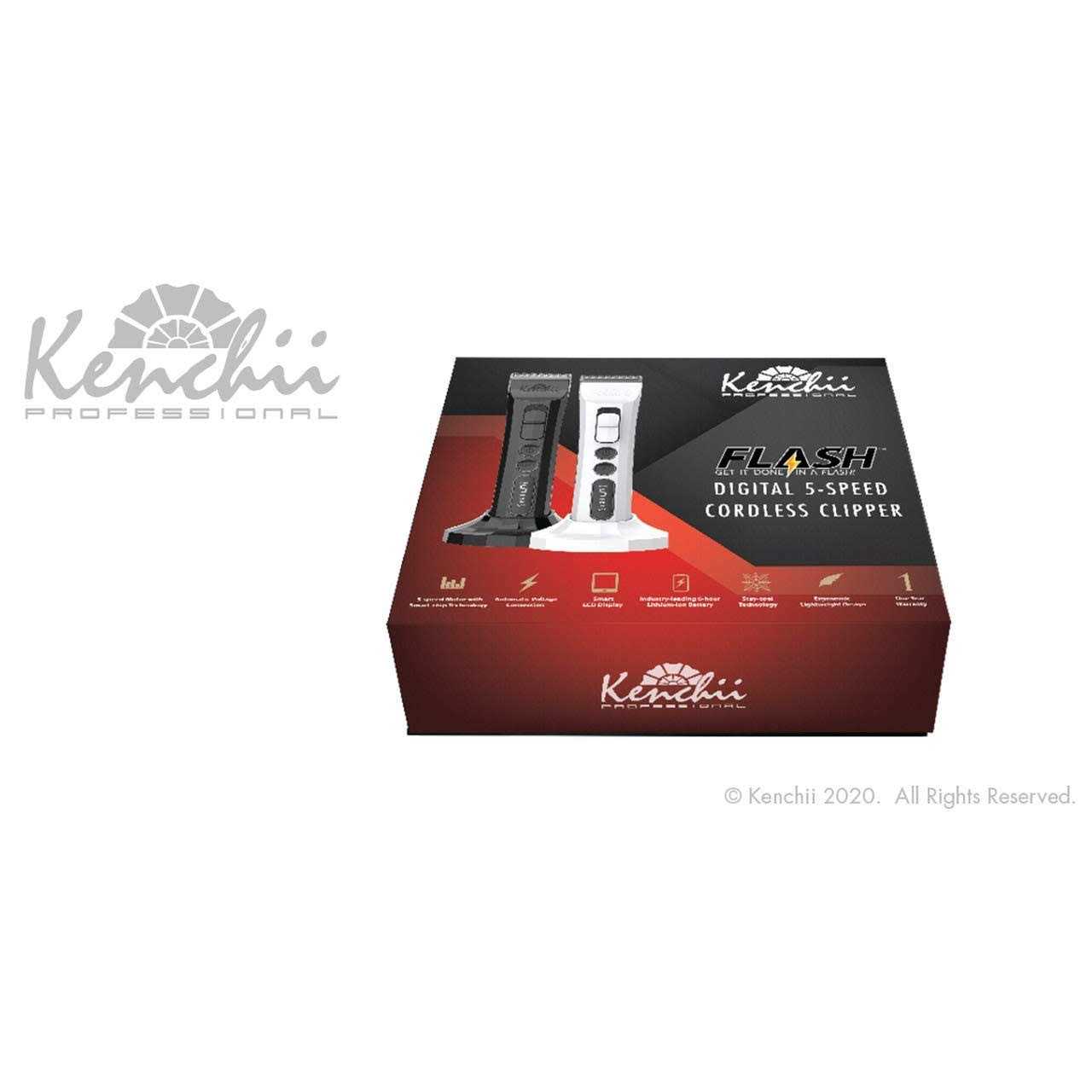 Kenchii Flash Digital Cordless Clipper - Healthber