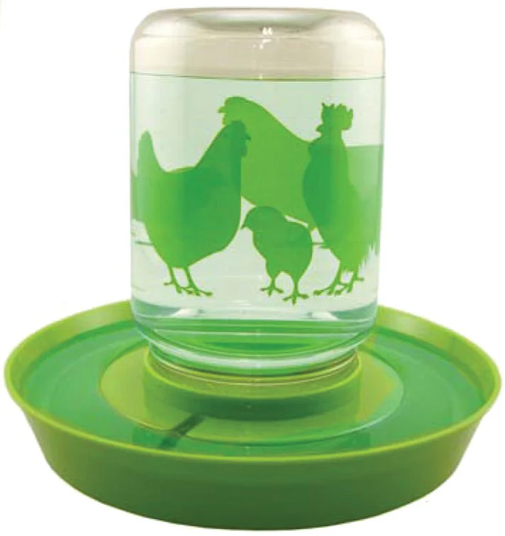 Lixit Chicken Waterer/Feeder - Healthber