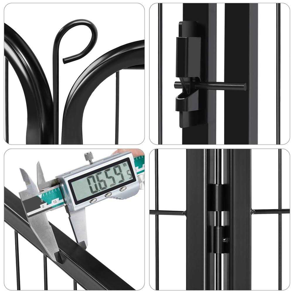 Yaheetech Panels Metal Dog Playpen - Healthber