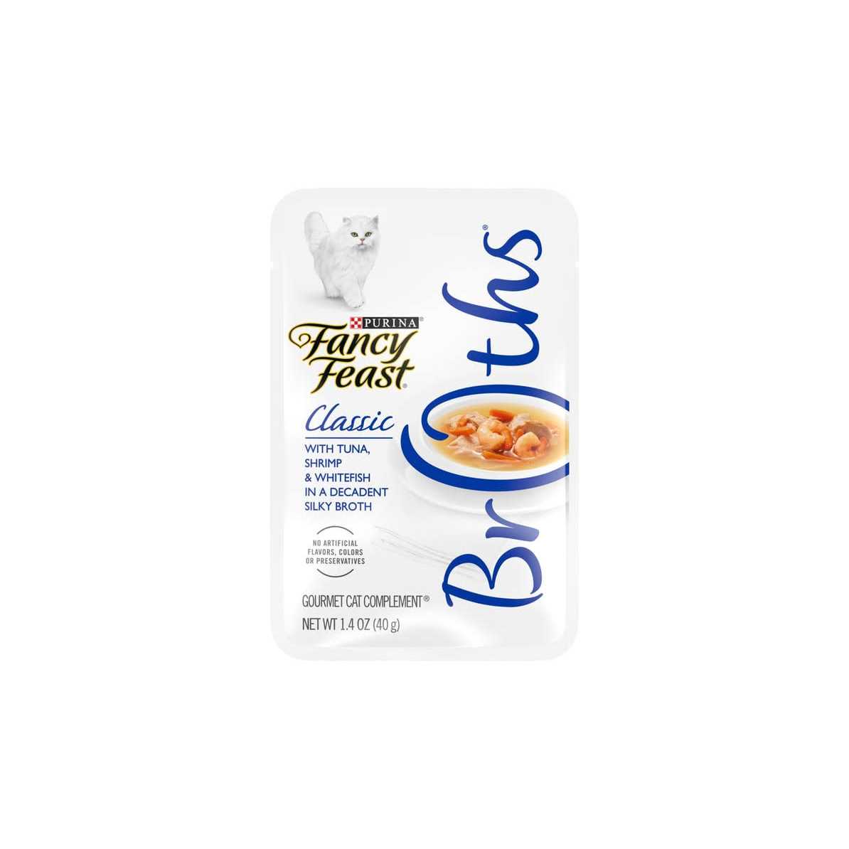 Fancy Feast Broths Classic Wet Cat Food - Healthber