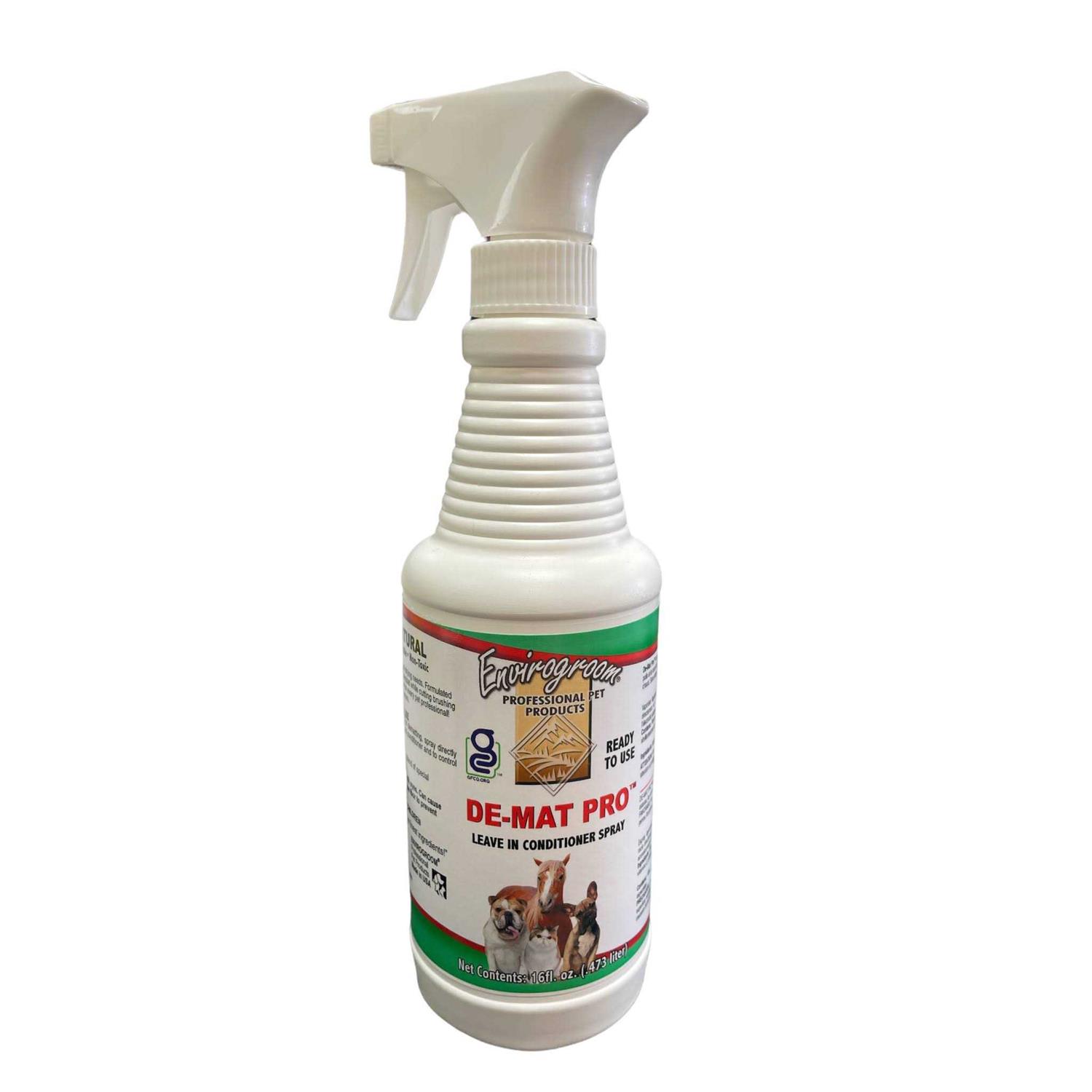 Envirogroom De-Mat Pro Leave in Conditioning Pet Spray - Healthber