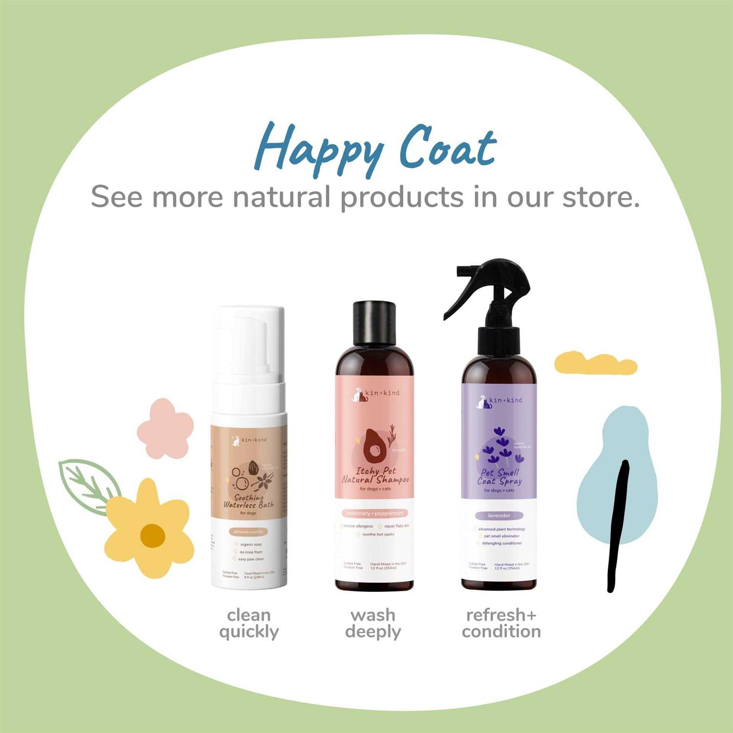 kin+kind Coat Spray Dog - Healthber