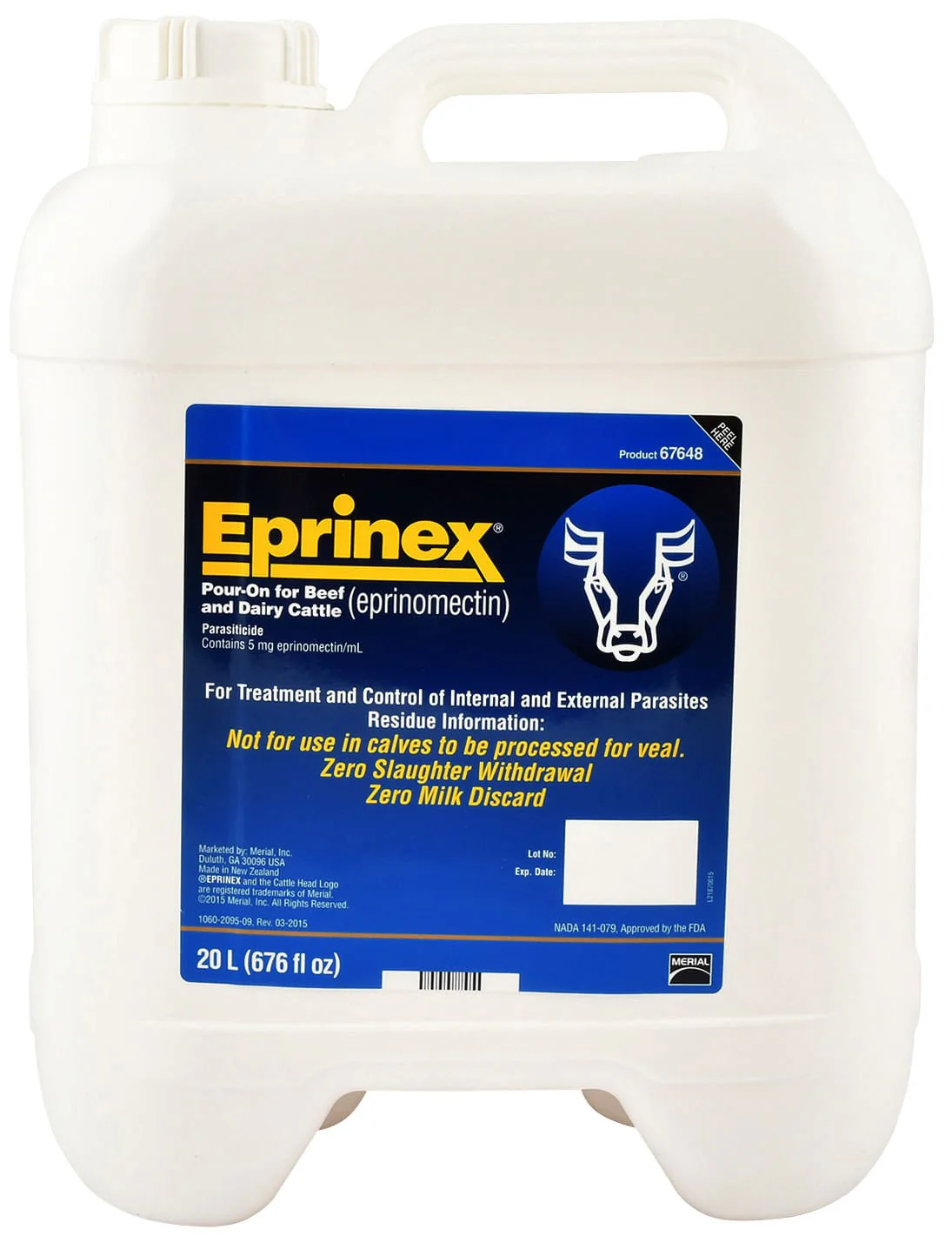 Eprinex Pour-On Cattle Wormer - Healthber