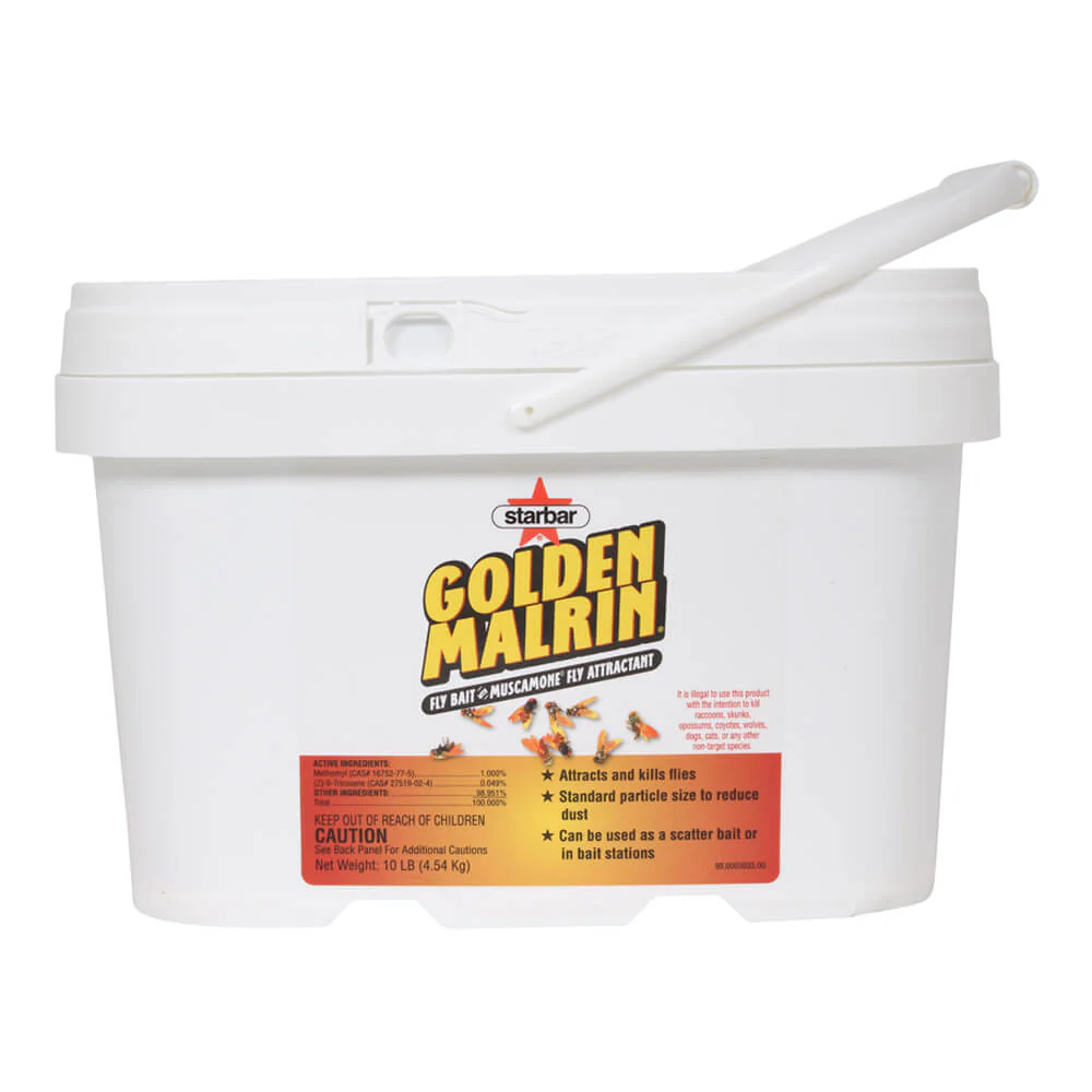 Golden Malrin Fly Bait, 10 lb - Healthber