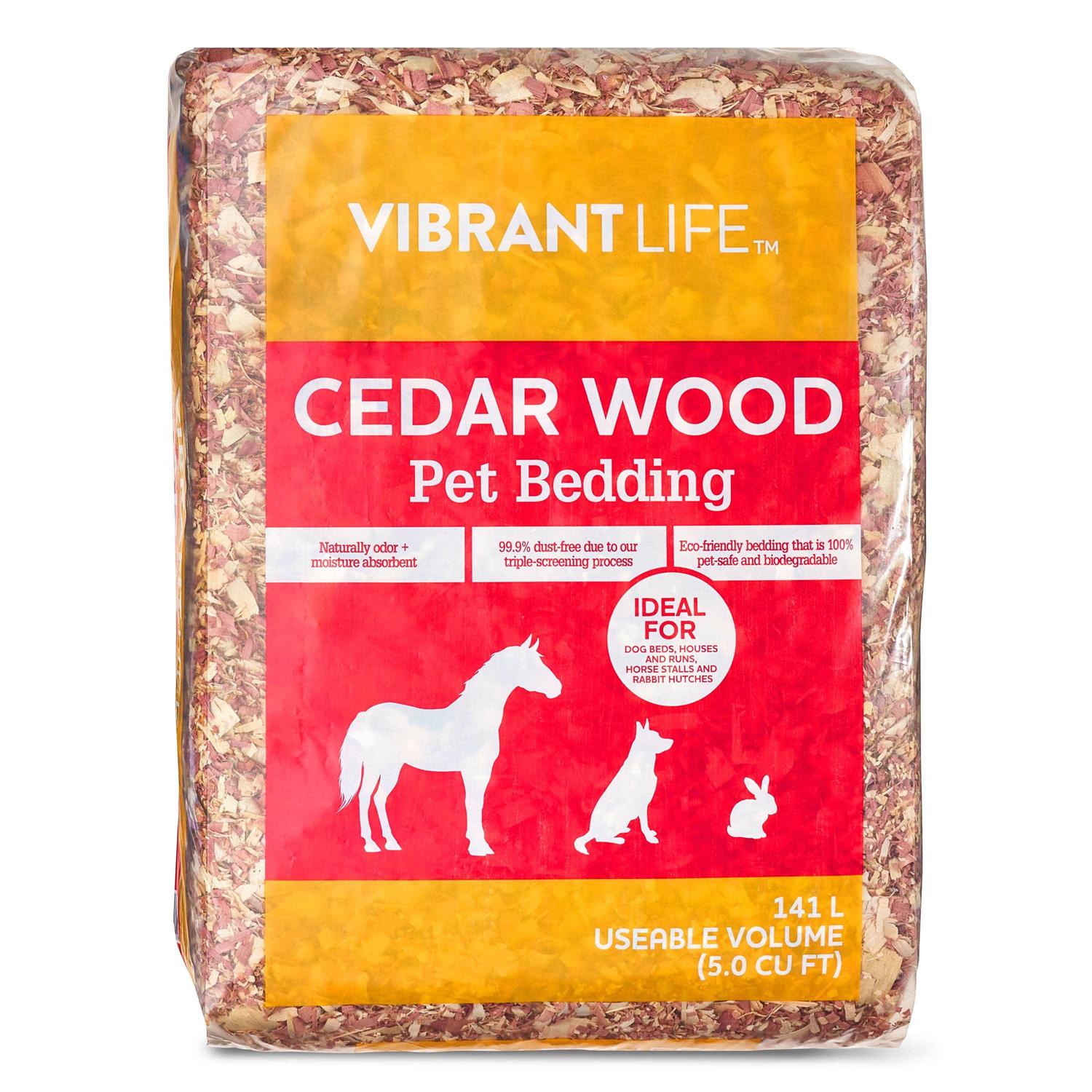 Vibrant Life Cedar Pet Bedding - Healthber