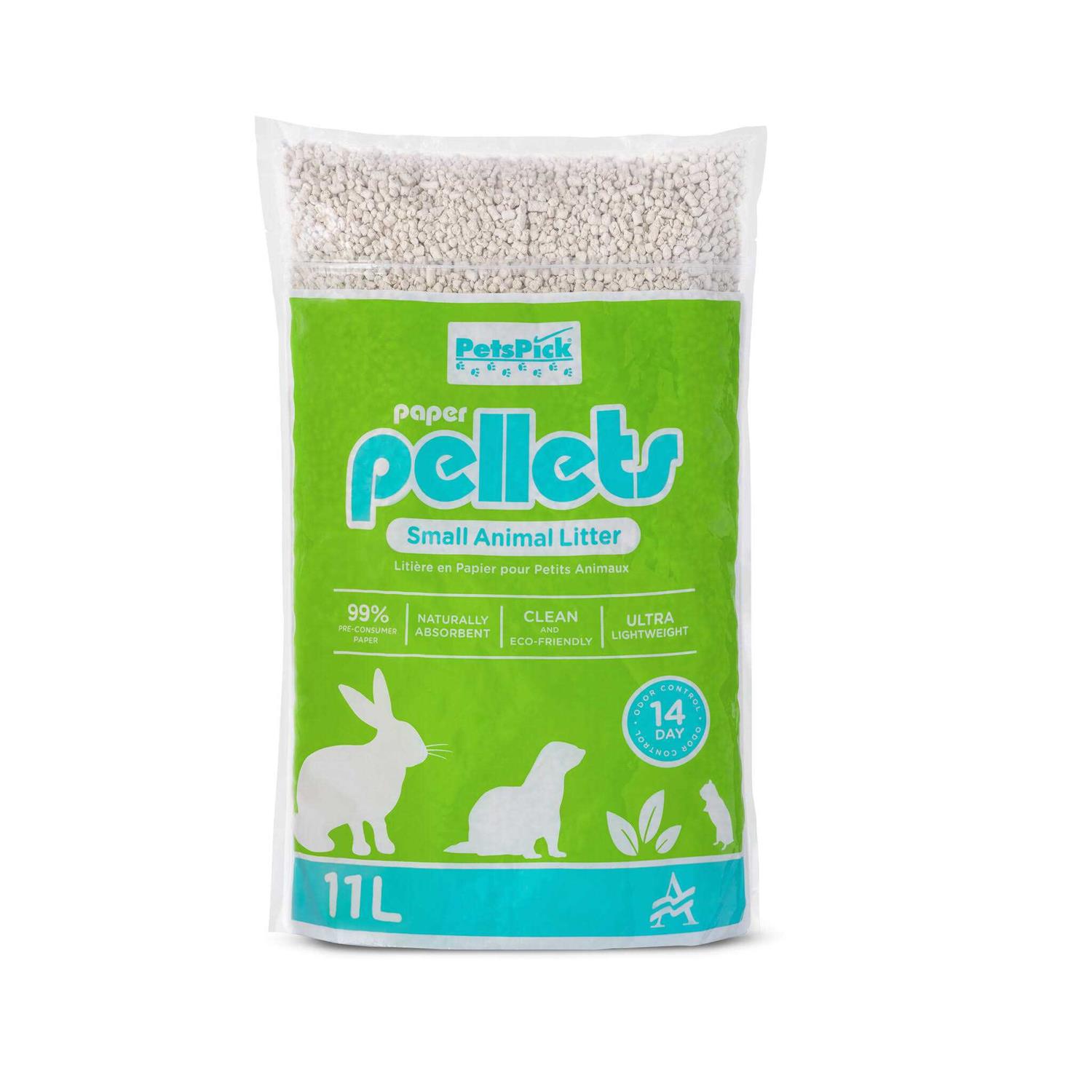 Pet’s Pick 11L Paper Pellets - Healthber