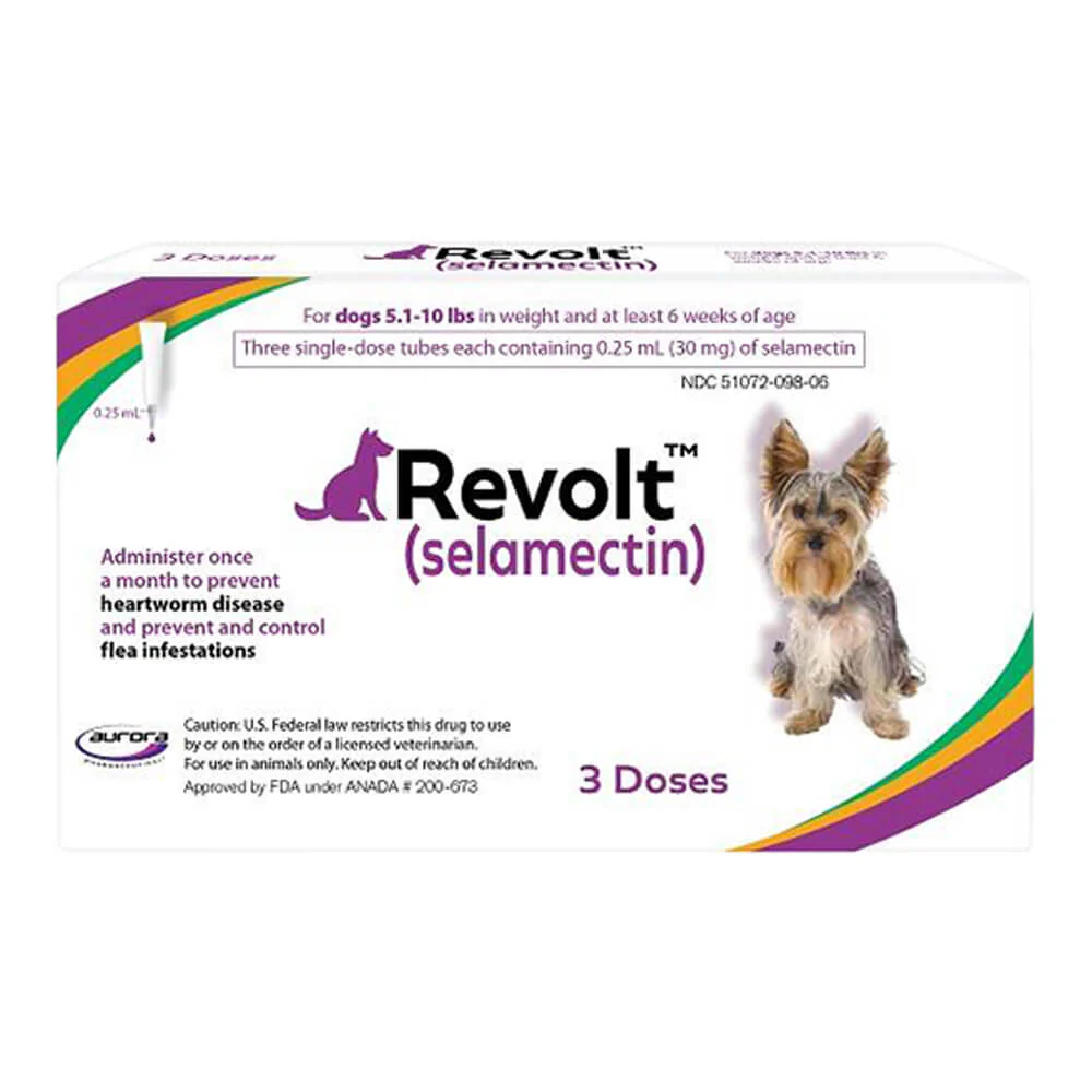 Rx Revolt (Selamectin) for Dogs - Healthber
