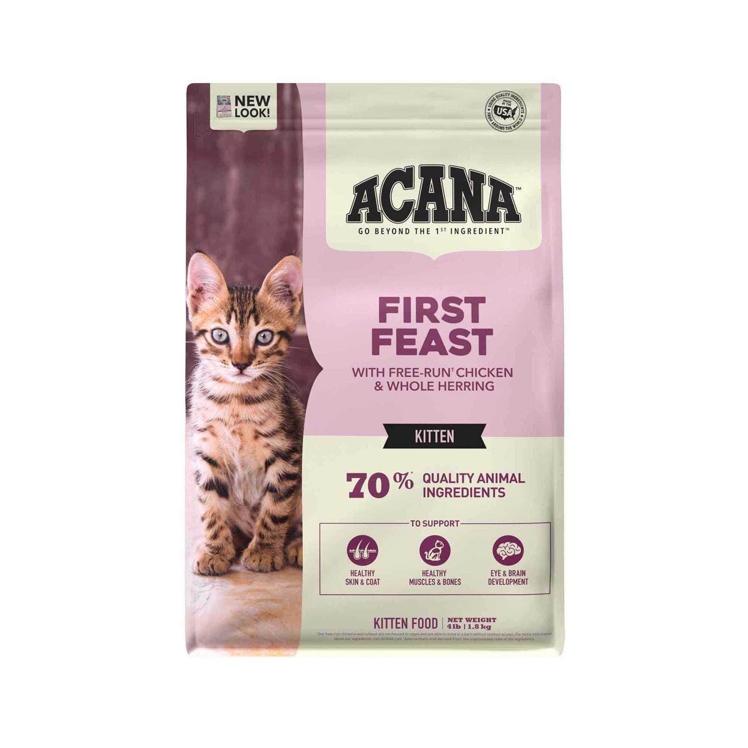 Acana First Feast Dry Cat Food - Healthber