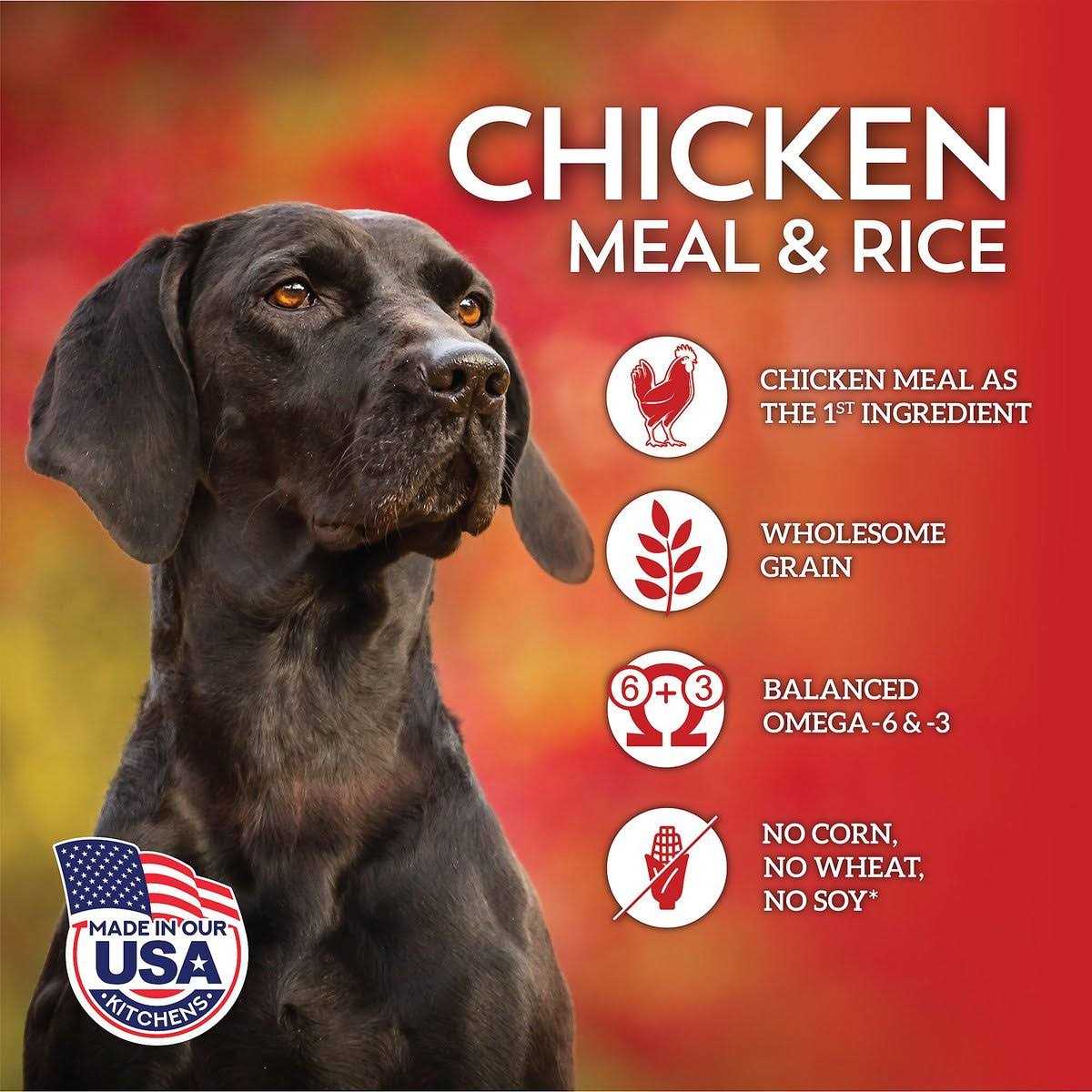 Sportmix Wholesomes Chicken Meal & Rice Adult Dry Dog Food - Healthber