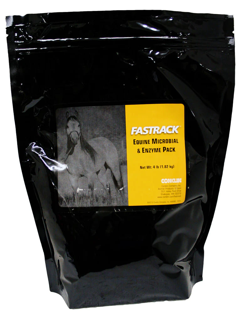 Conklin Fastrack Equine, Microbial & Enzyme Pack - Healthber