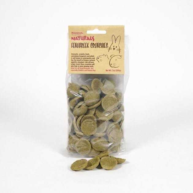 Rosewood Fenugreek Crunchies Small Animal Food - Healthber