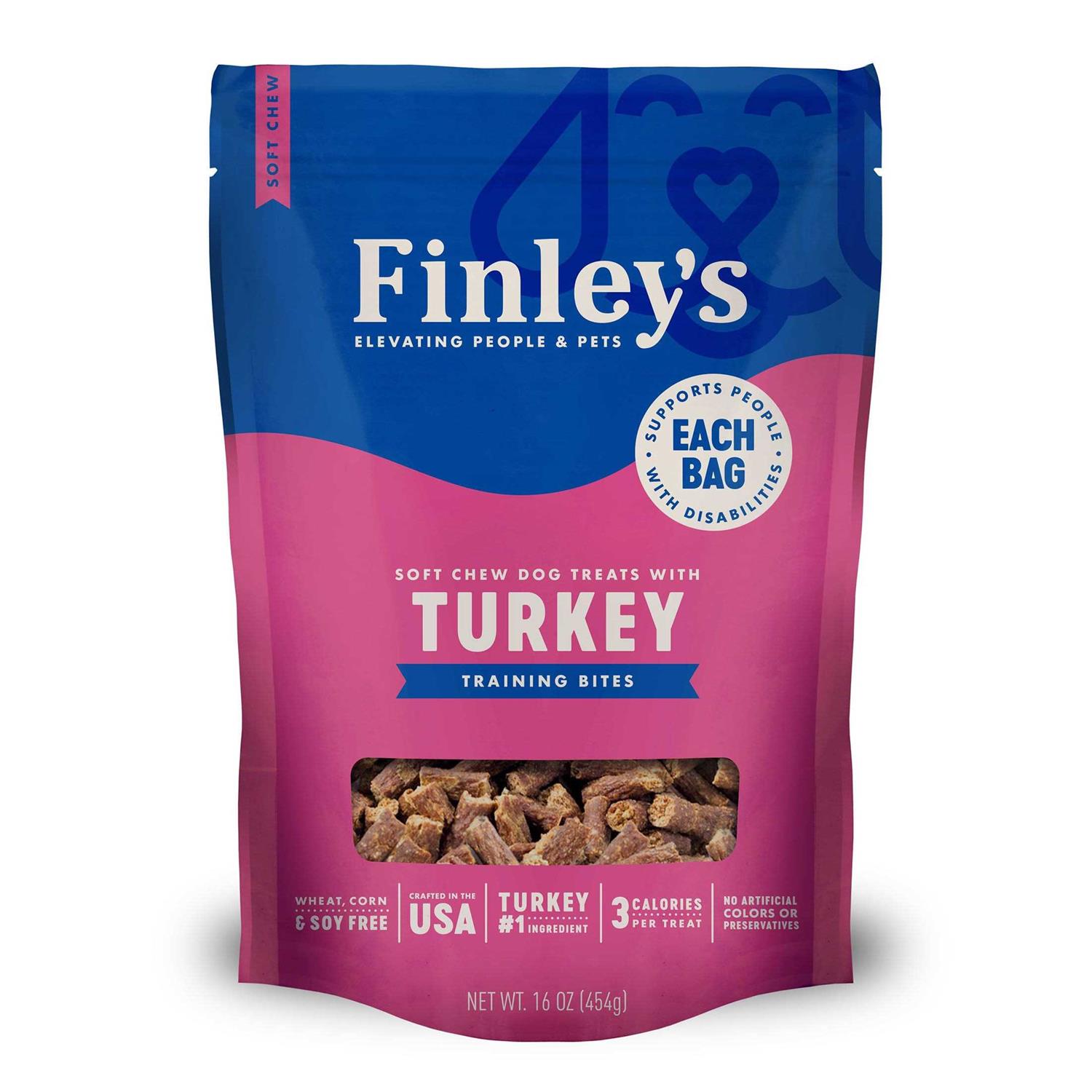 Finley’s Soft Chew Dog Treats Training Bites - Healthber