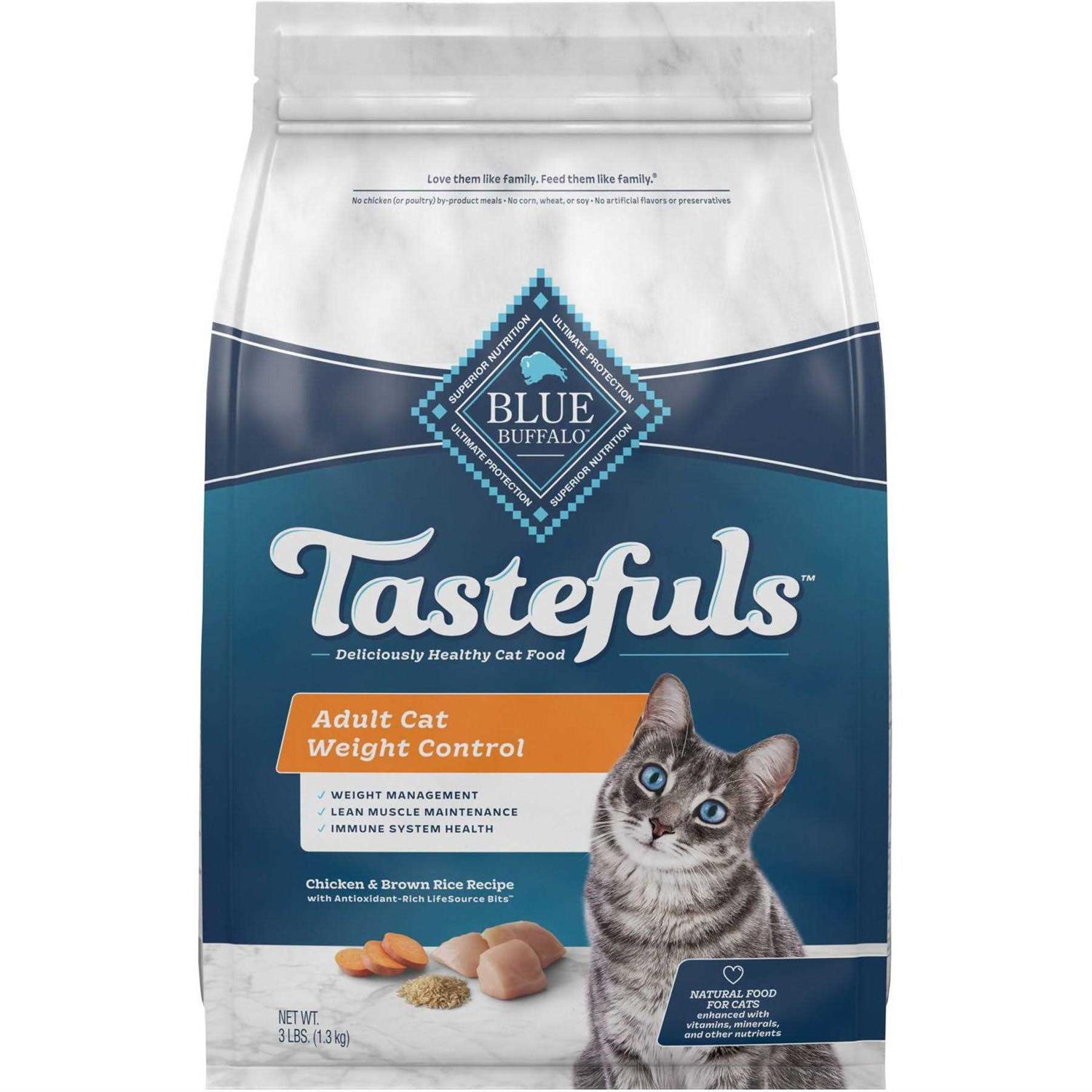 Blue Weight Control Adult Cat Dry Food - Healthber