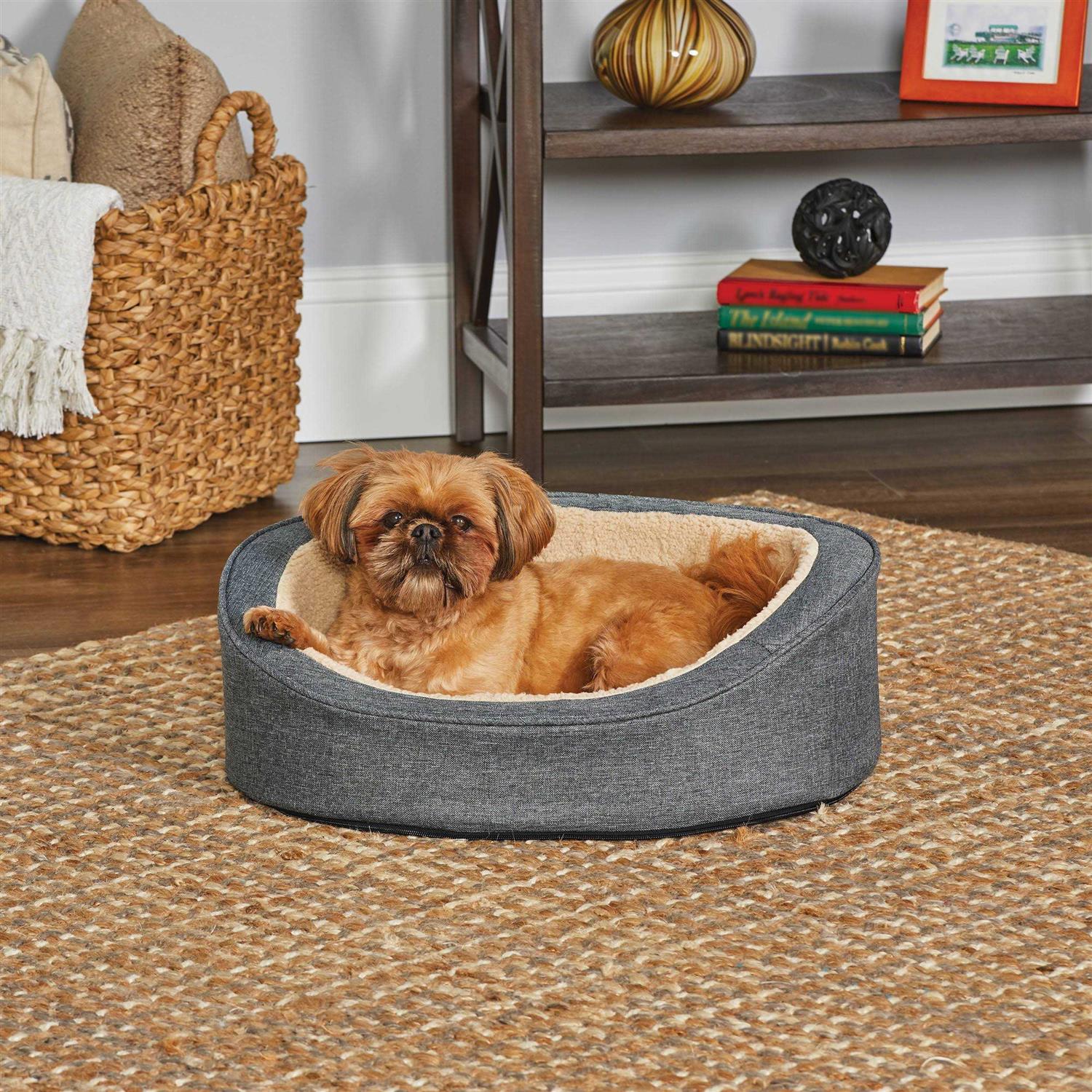 Midwest Deluxe Hudson Pet Bed - Healthber
