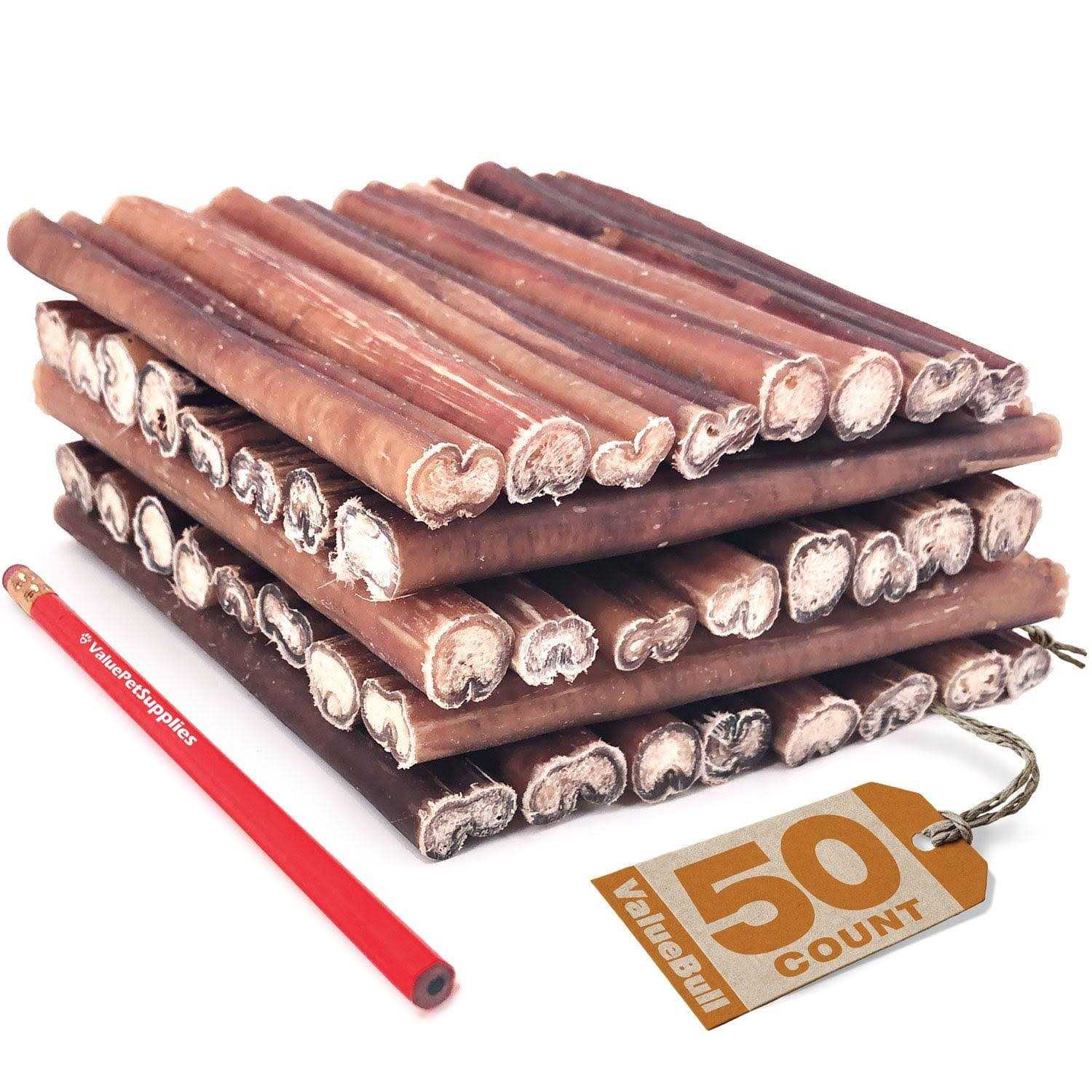 ValueBull Bully Sticks for Dogs 6 inch - Healthber