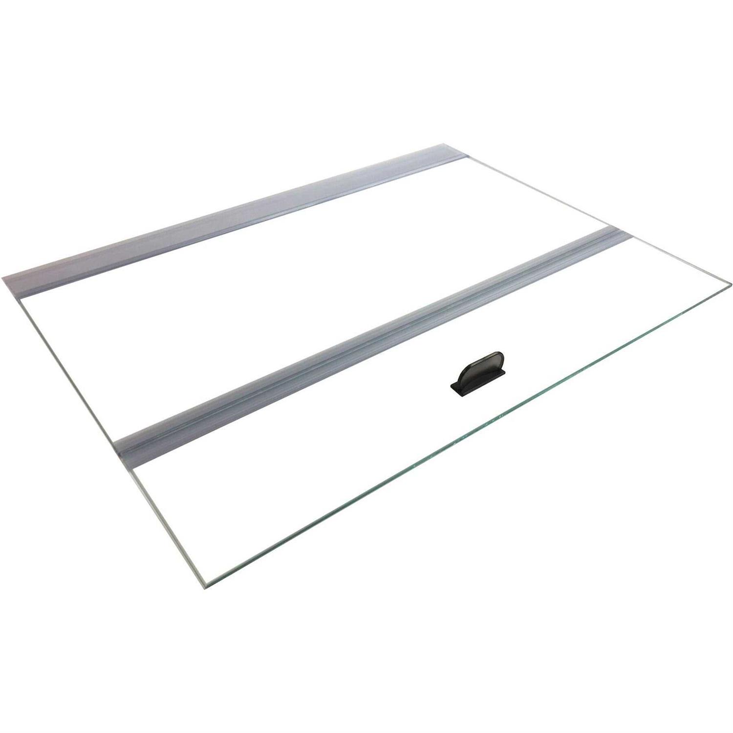 H2Pro 24 Glass Canopy 15/20/ 55-Gallon Aquarium Fish Tank - Healthber