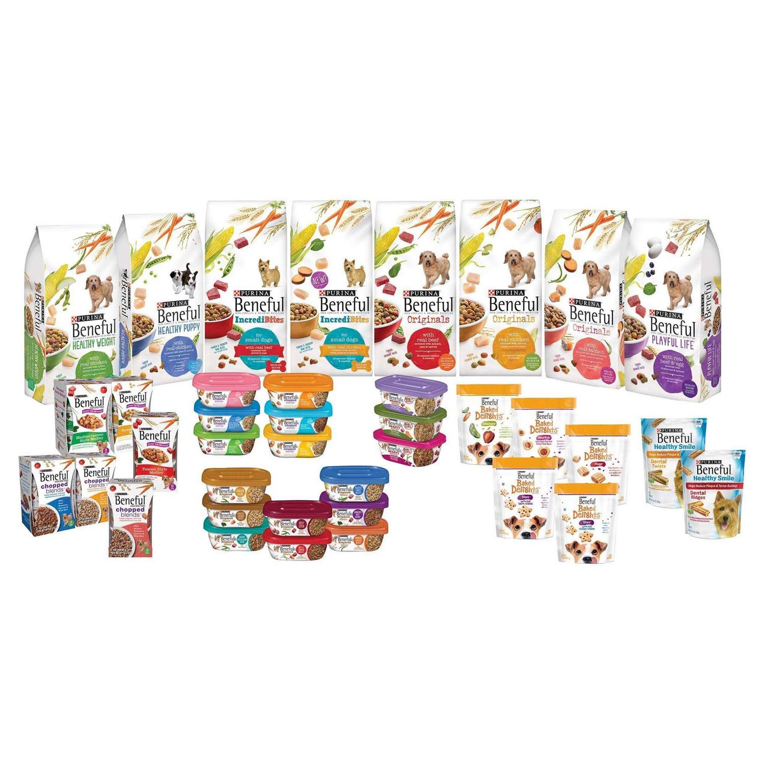 Purina Beneful Prepared Meals Variety Pack Wet Dog Food - Healthber