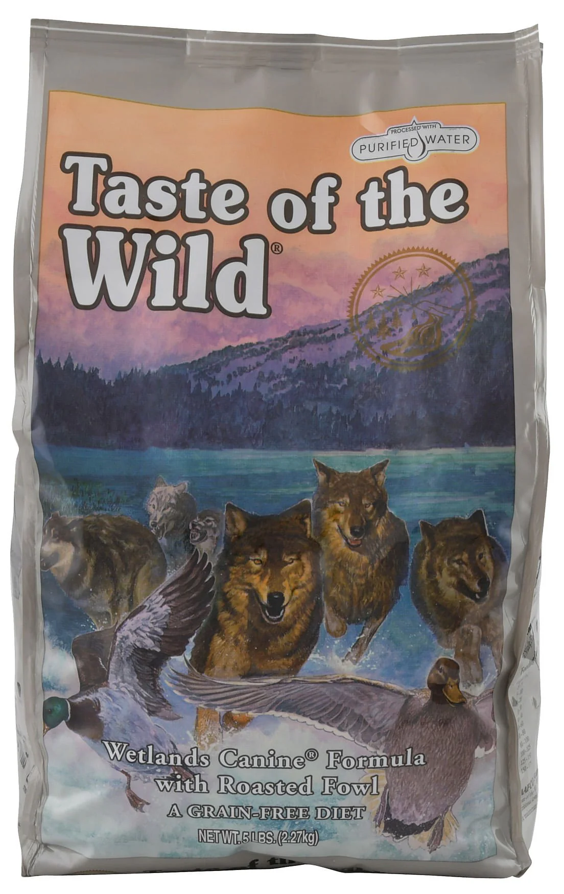 Taste of the Wild, Wetlands Grain Free Dry Dog Food, 14 lb - Healthber