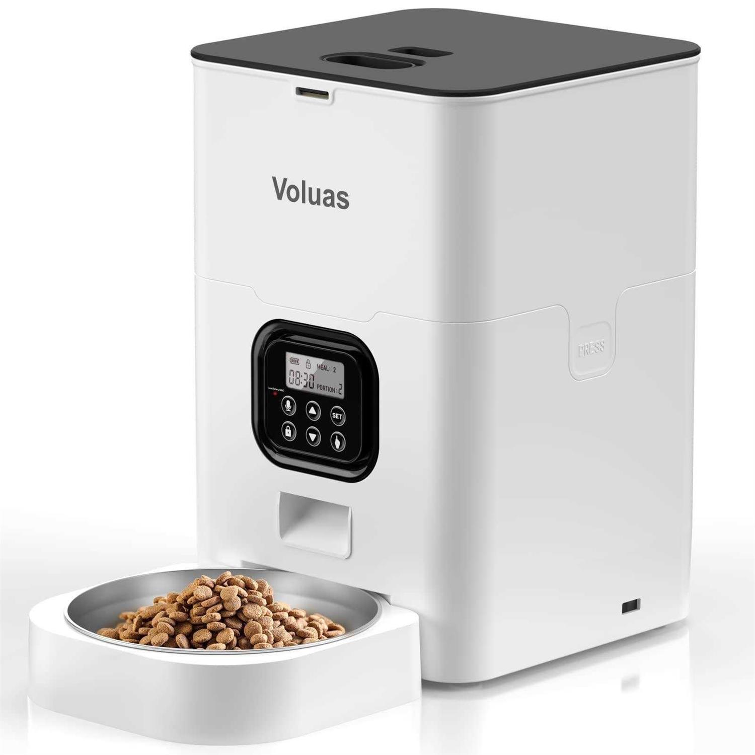 VOLUAS Automatic Pet Feeders for Cats and Dogs - Healthber