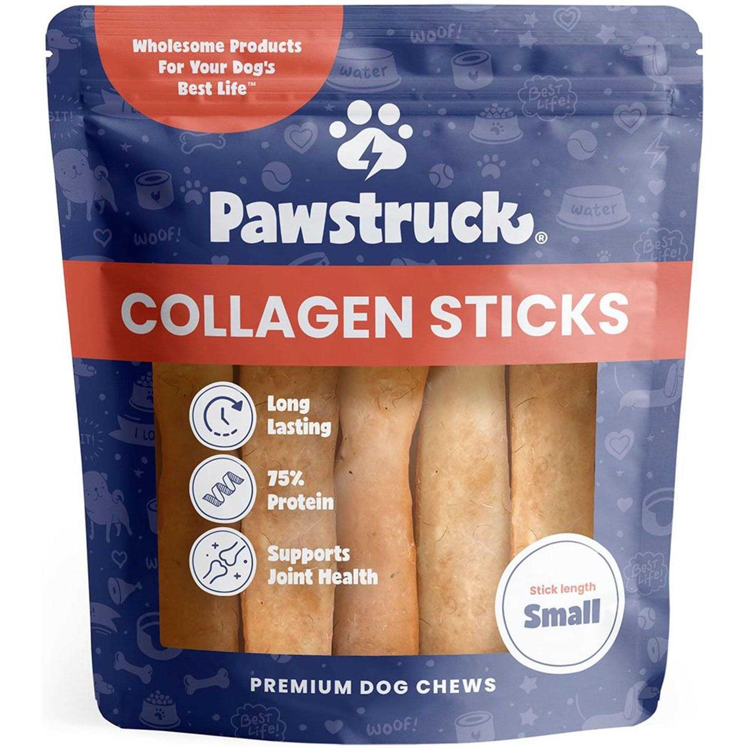 Pawstruck Natural Collagen Sticks for Dogs - Healthber